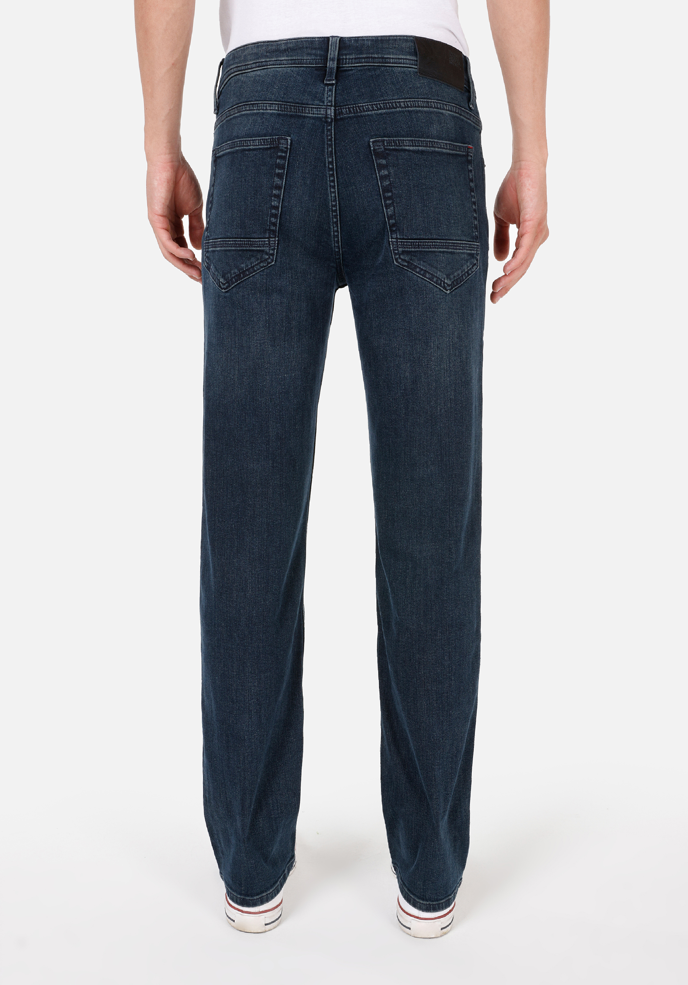 Afișați detalii pentru Pantaloni De Barbati Denim Regular Fit 045 David Cl1071292