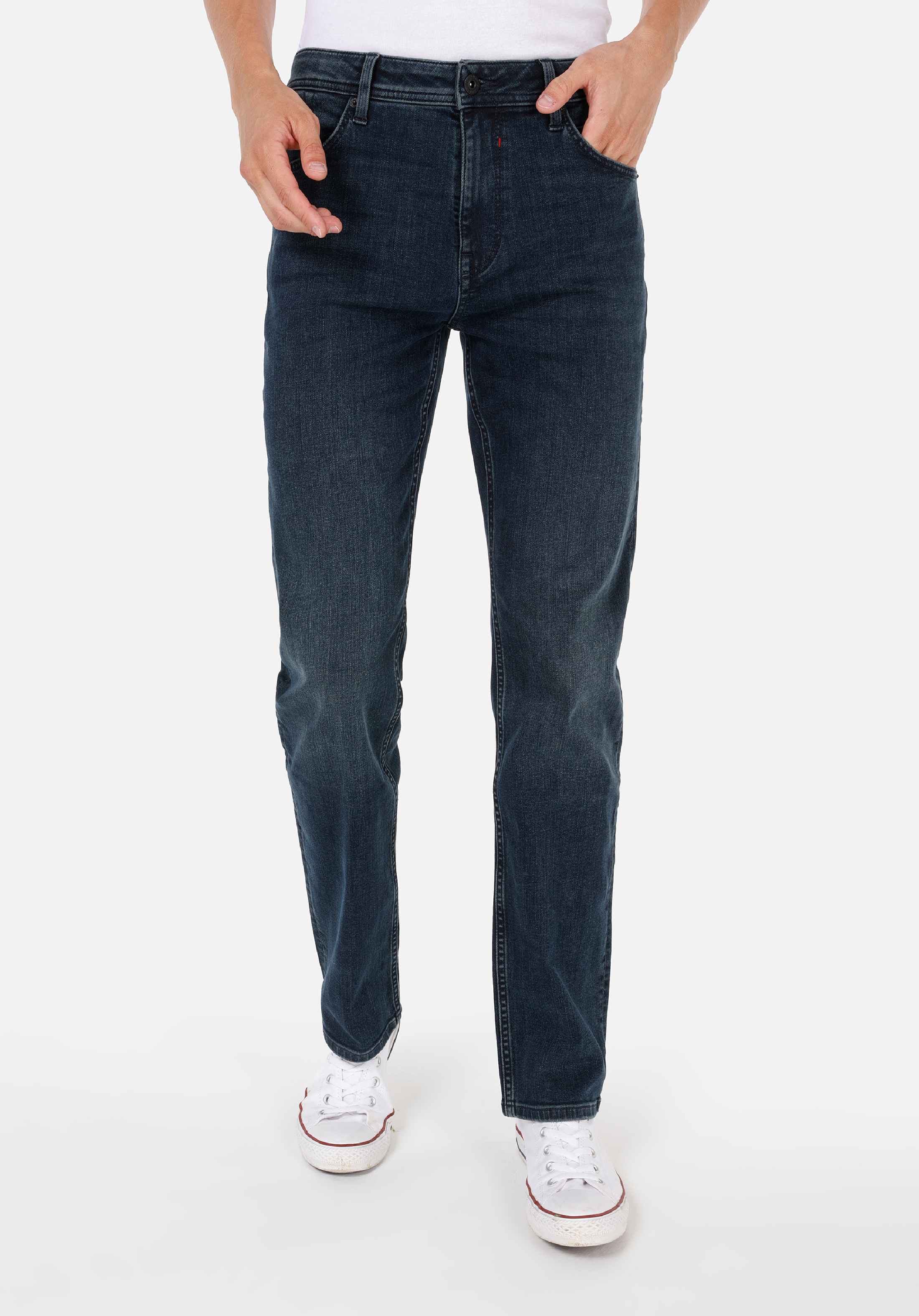 Afișați detalii pentru Pantaloni De Barbati Denim Regular Fit 045 David Cl1071292