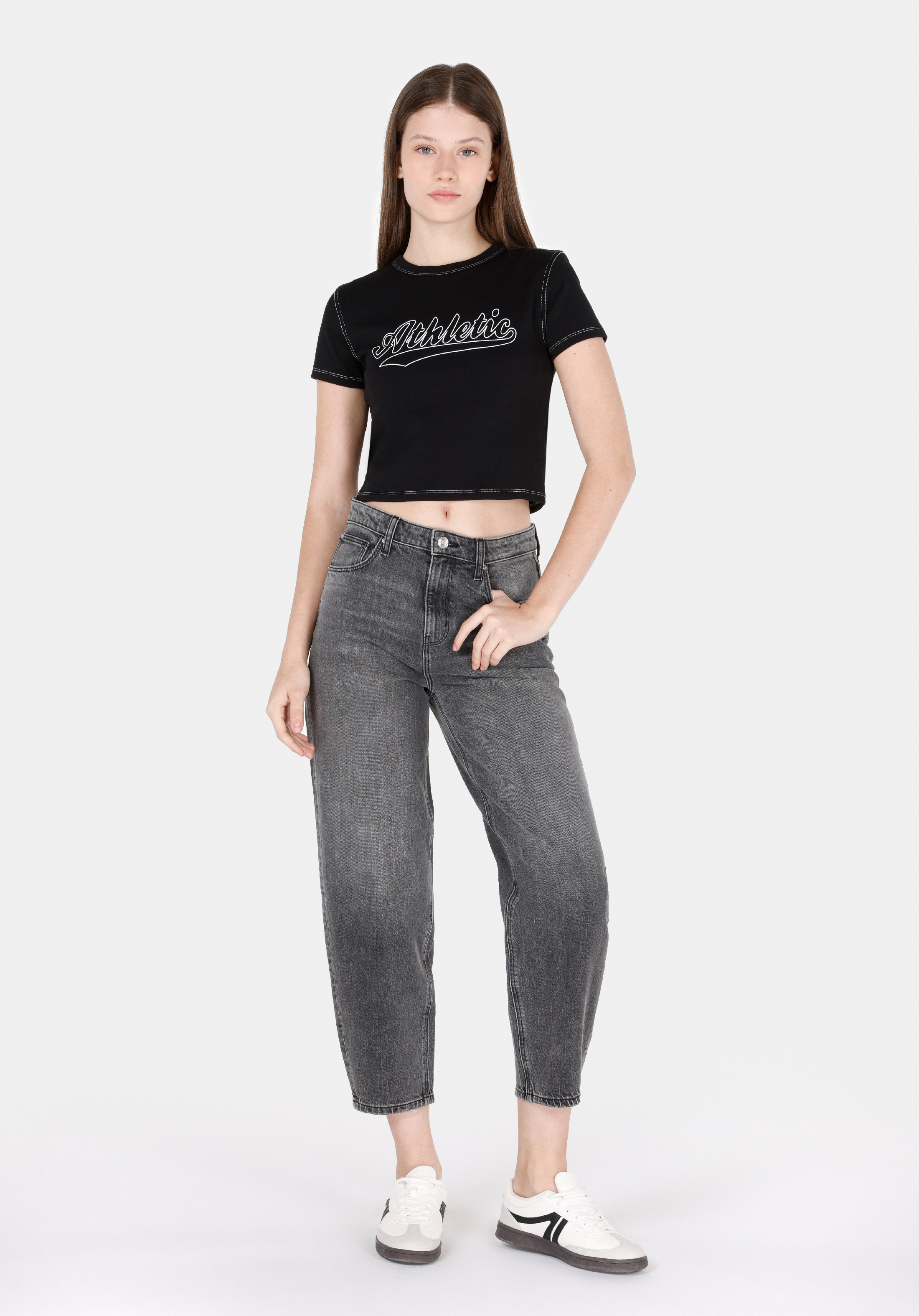 Afișați detalii pentru Pantaloni De Dama  Balloon Fit 850 Jenny Cl1072462