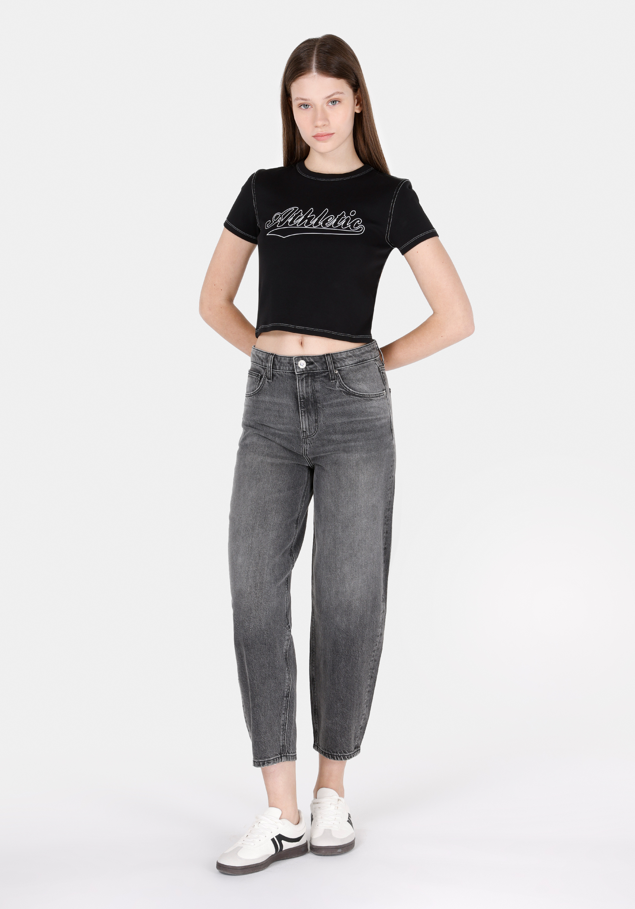 Afișați detalii pentru Pantaloni De Dama  Balloon Fit 850 Jenny Cl1072462