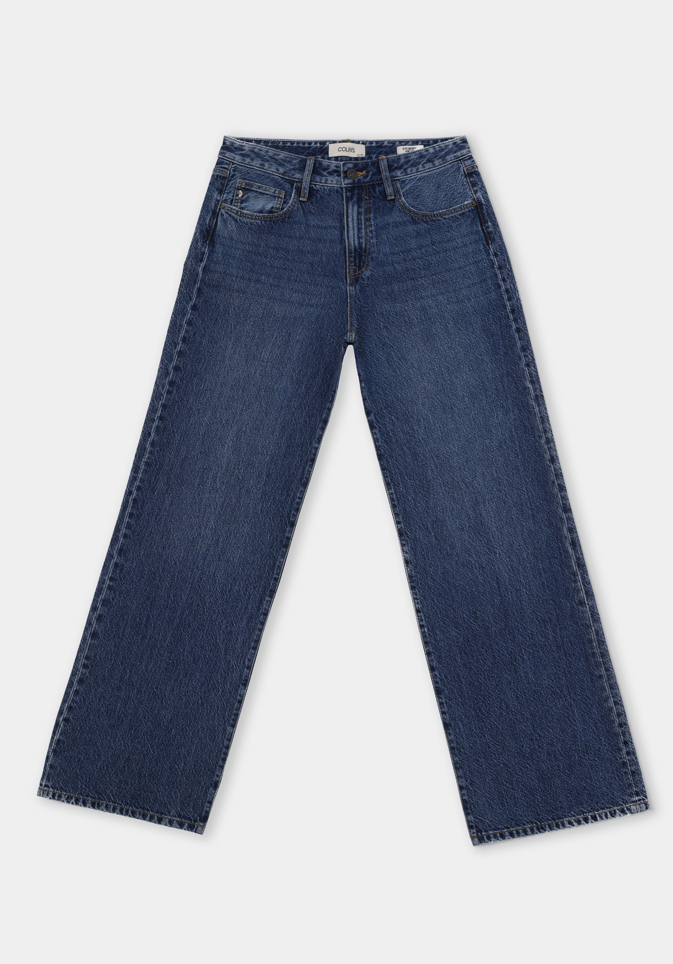 Afișați detalii pentru Pantaloni De Dama Albastru Regular Fit 970 Berry Cl1076559