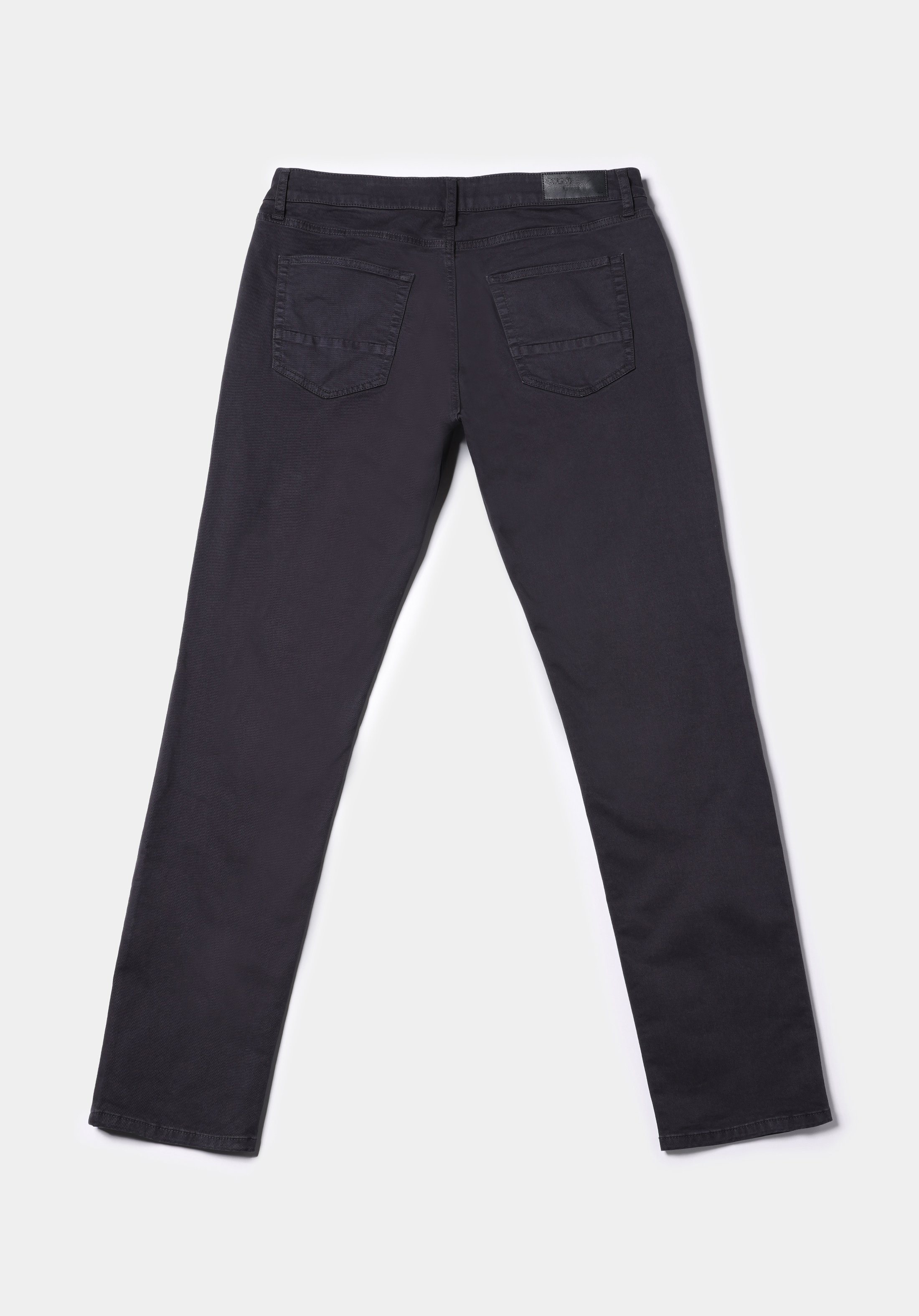 Afișați detalii pentru Pantaloni Gri Pentru Bărbați Cu Talie Dreaptă Cu Talie Dreaptă