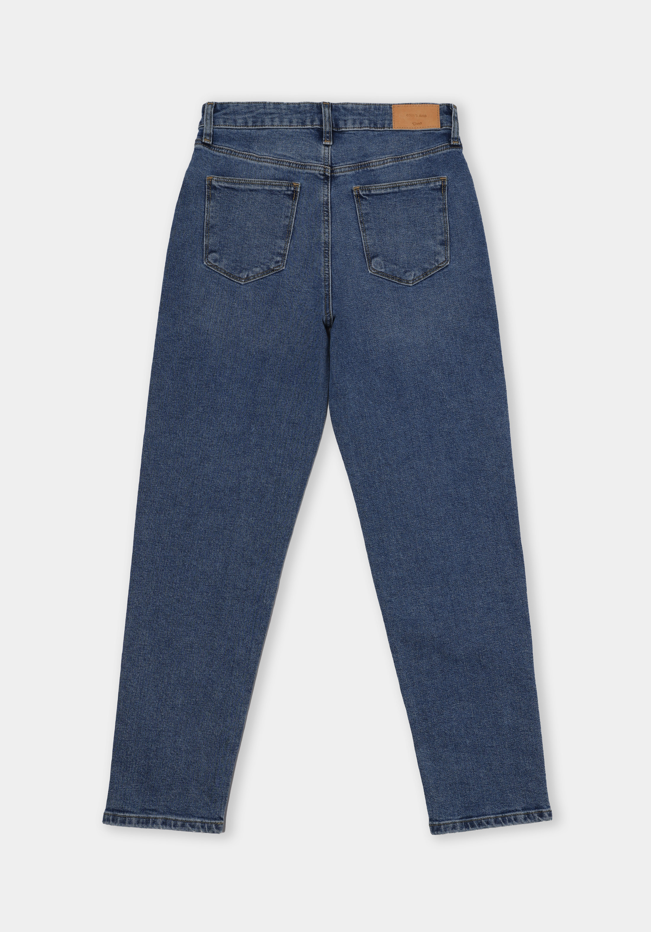 Afișați detalii pentru Pantaloni De Dama Albastru Mom Fit 896  Maria Cl1076561