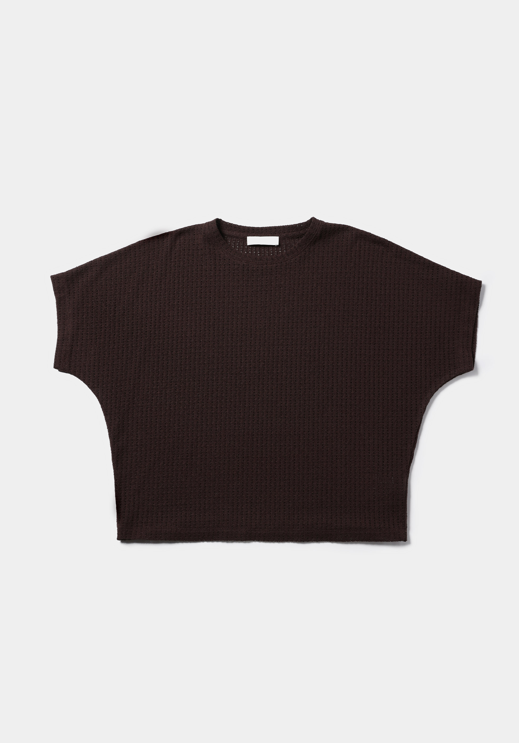 Afișați detalii pentru Bluza Cu Maneca Scurta De Dama Maro Relax Fit  Cl1075458