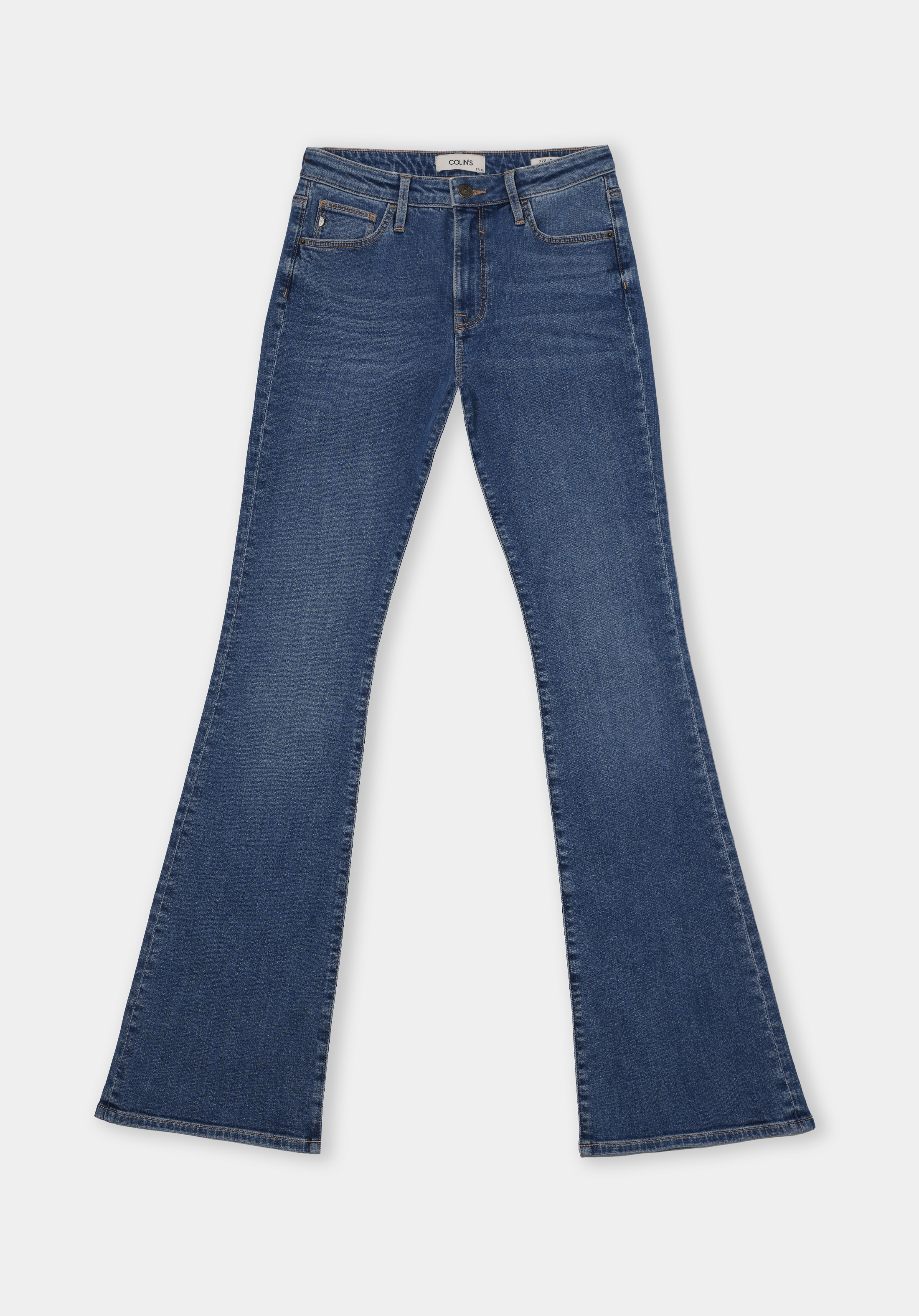 Afișați detalii pentru Pantaloni De Dama Albastru Deschis Slim Fit  Cl1076569