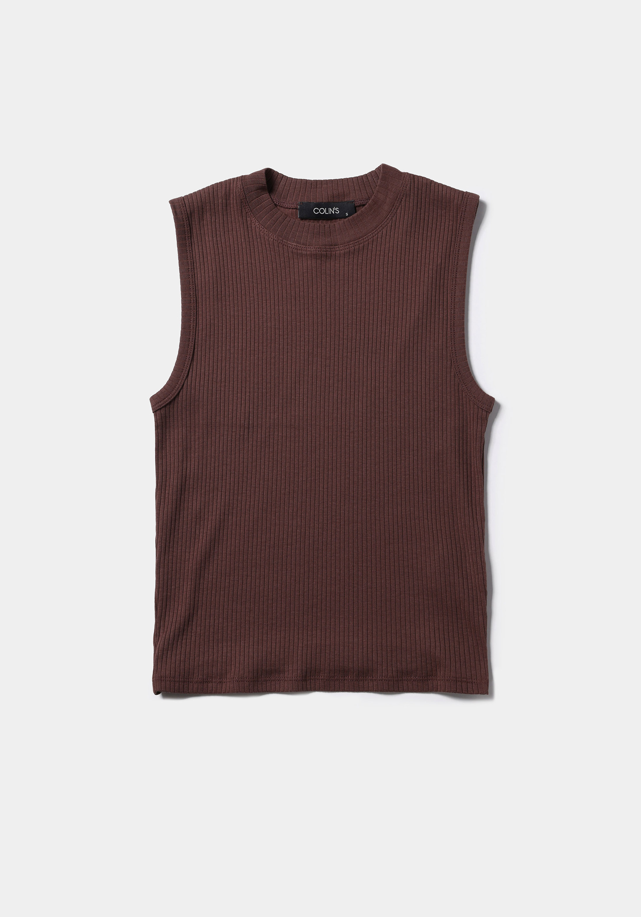 Afișați detalii pentru Pulover Cu Mâneci Scurte De Dama Maro Slim Fit  Cl1070207