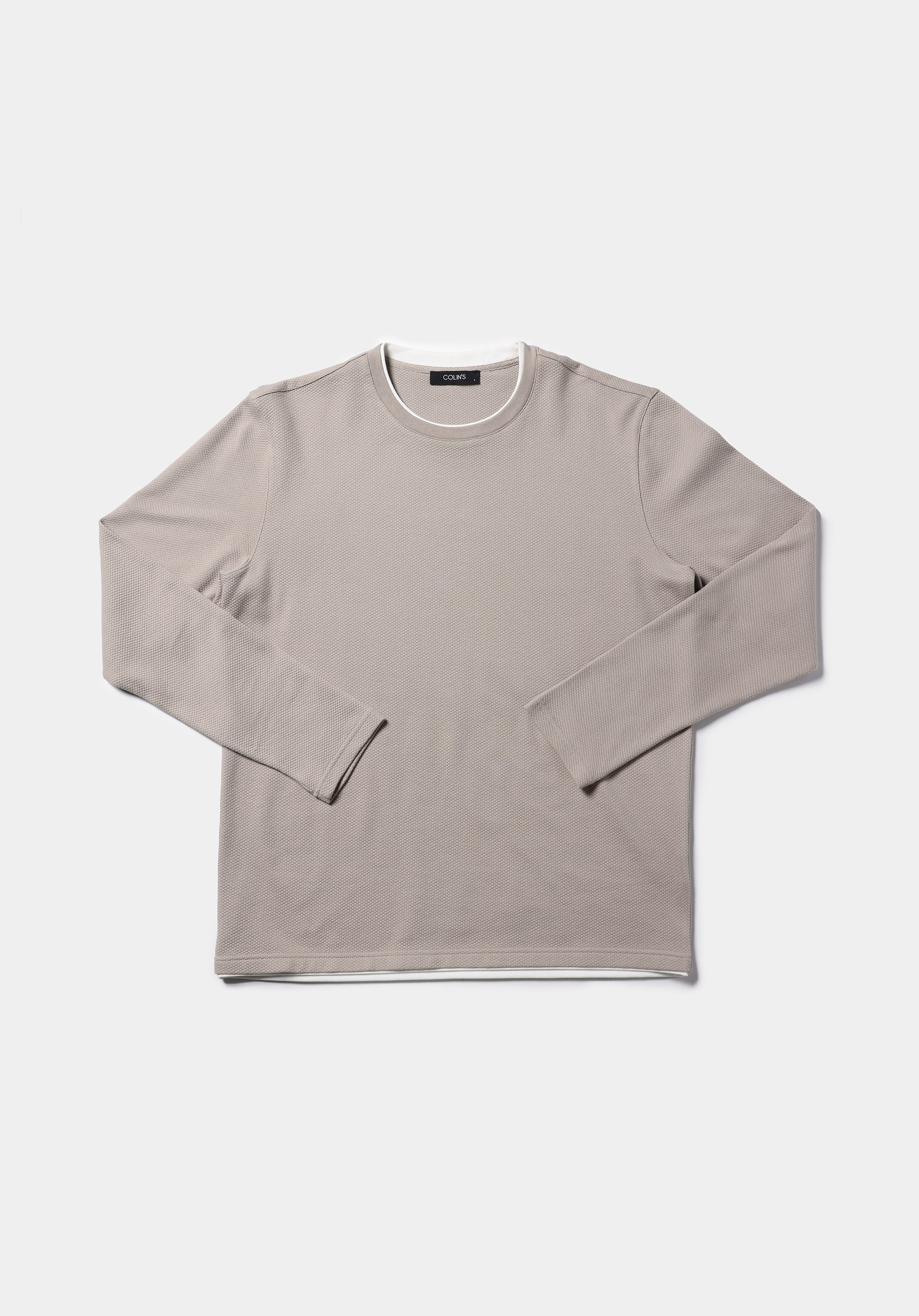 Afișați detalii pentru Tricou Cu Maneca Lunga De Barbati Vizon Regular Fit  Cl1076433