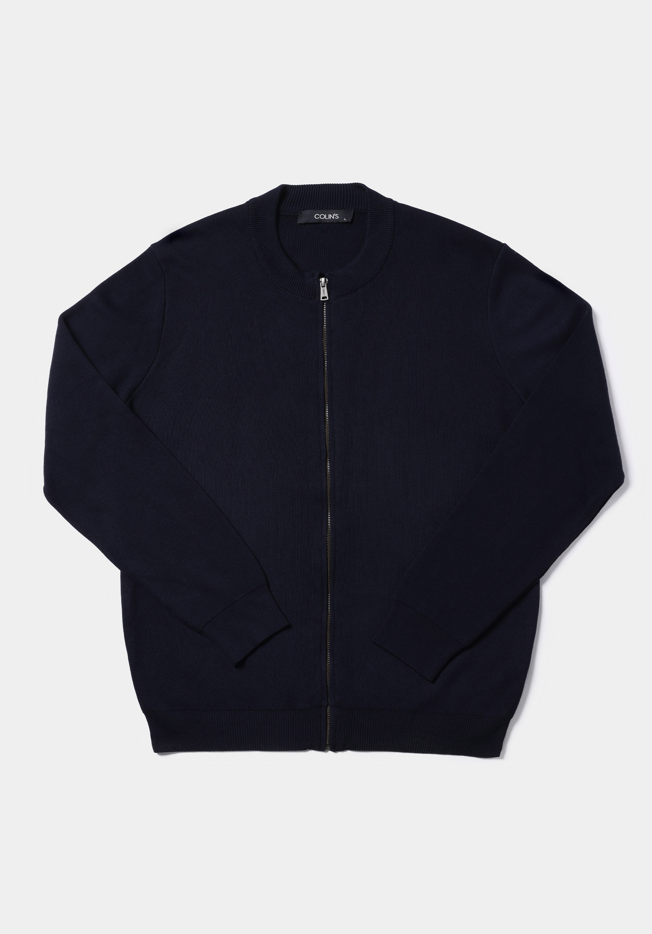 Afișați detalii pentru Cardigan De Barbati Albastru Marin Regular Fit  Cl1076576