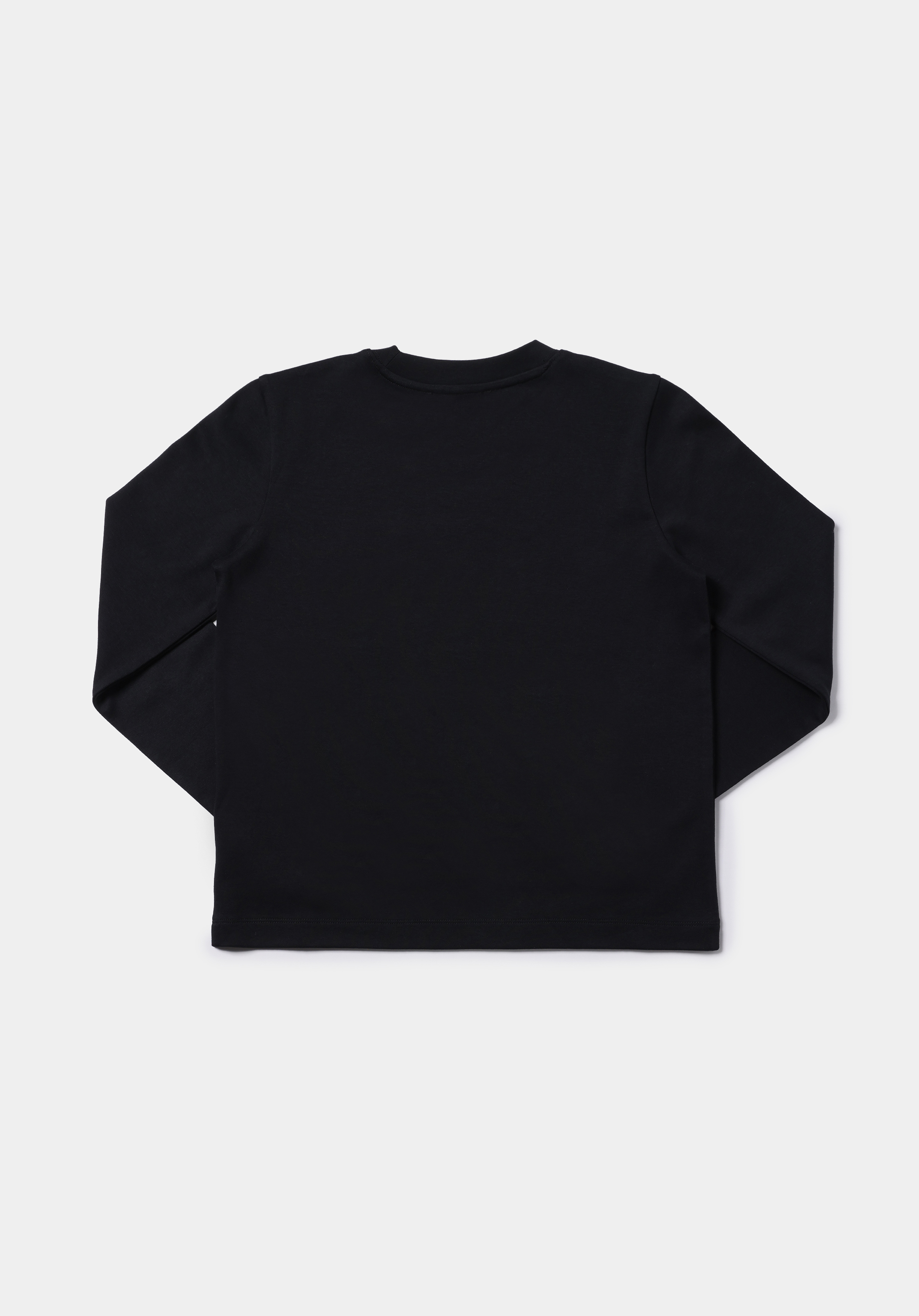 Afișați detalii pentru Tricou Cu Maneca Lunga De Dama Negru Regular Fit  Cl1076451