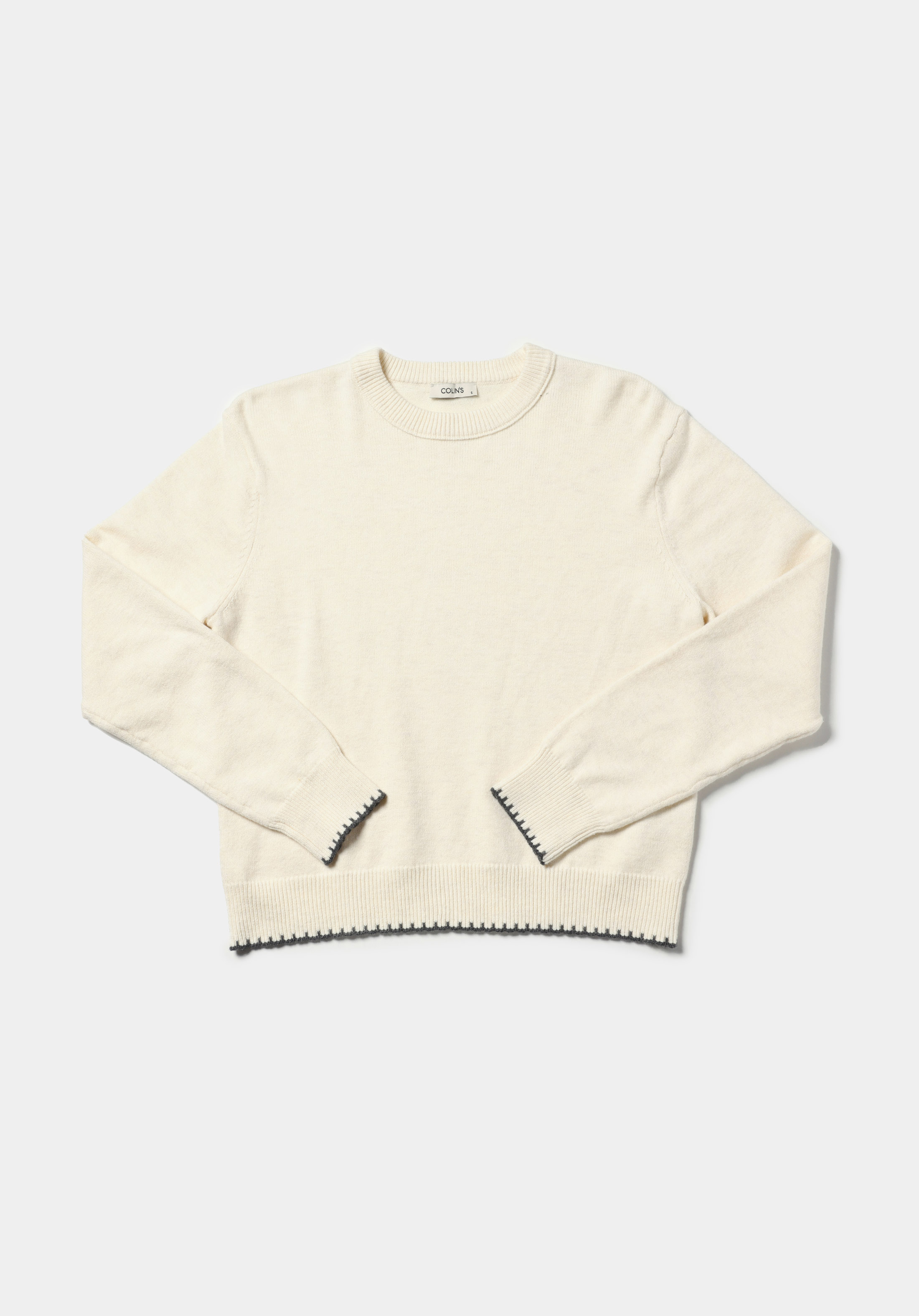 Afișați detalii pentru Pulover De Dama Ecru Regular Fit  Cl1076616