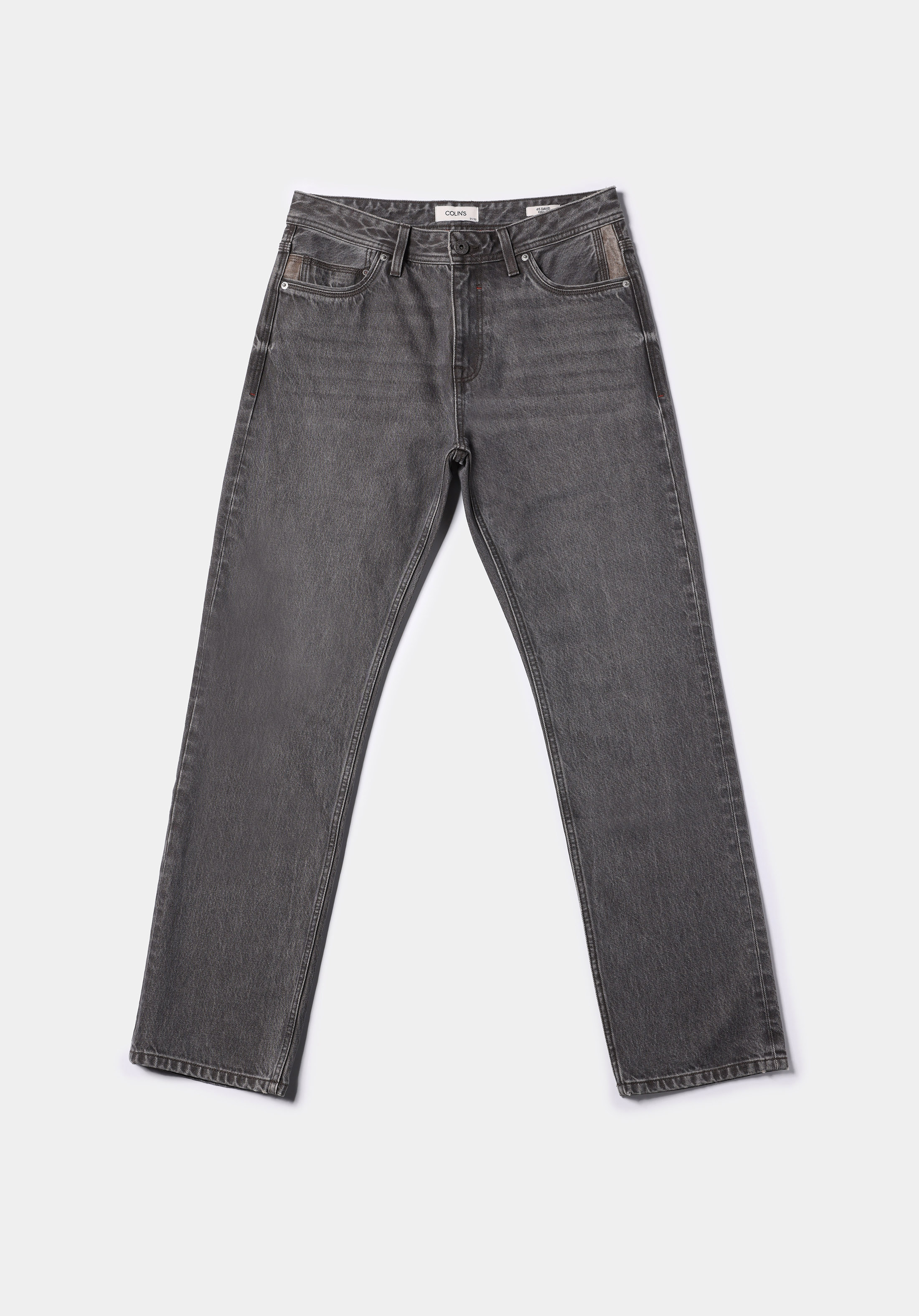 Afișați detalii pentru Pantaloni De Barbati Negru Regular Fit 045 David Cl1076981