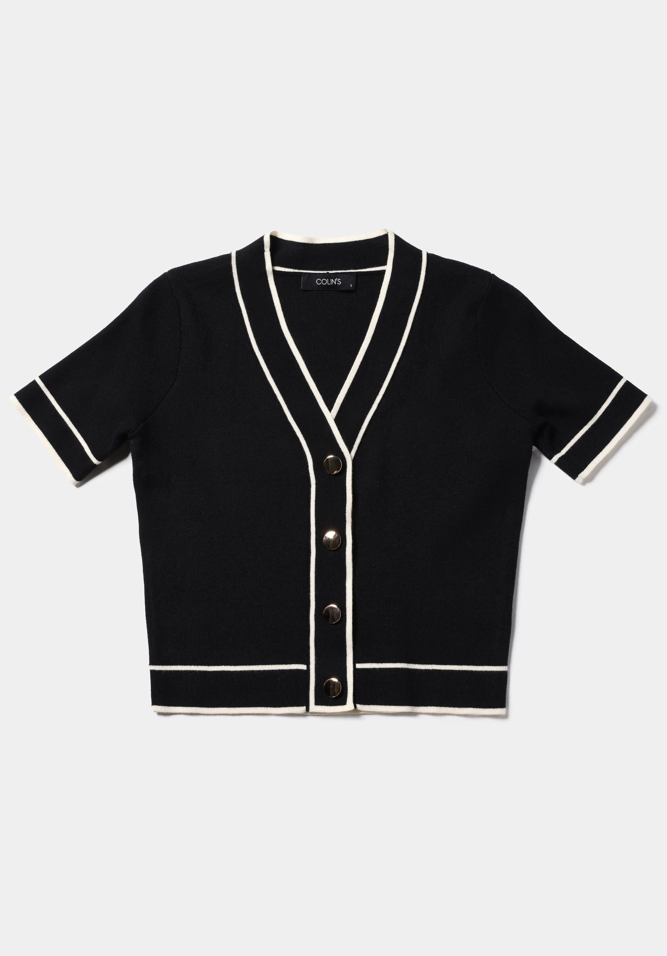 Afișați detalii pentru Cardigan De Dama Negru Regular Fit  Cl1075703