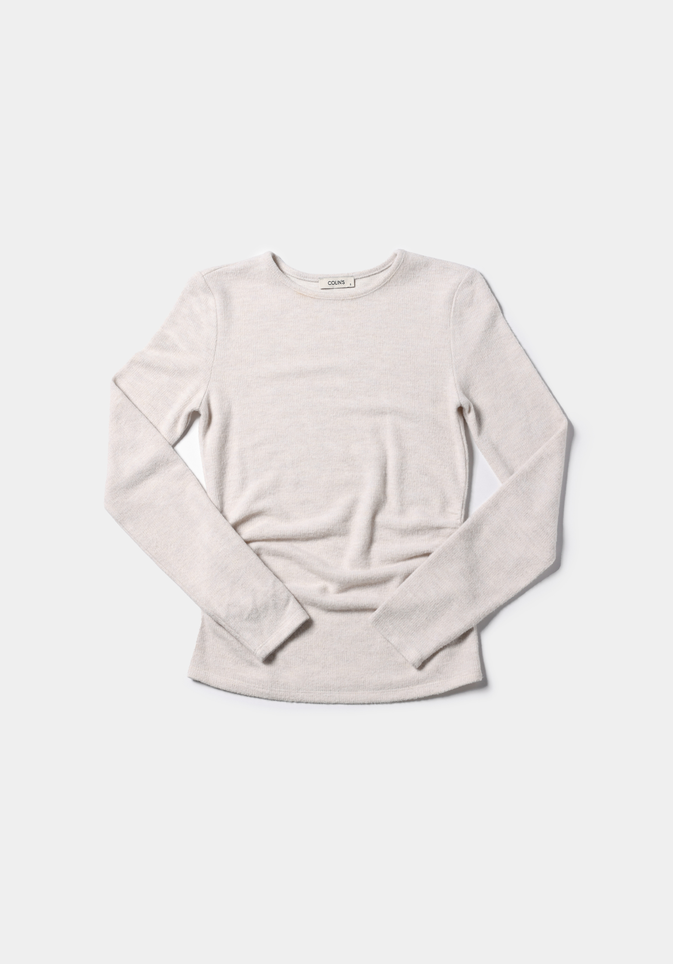 Afișați detalii pentru Pulover De Dama Ecru Slim Fit  Cl1077097