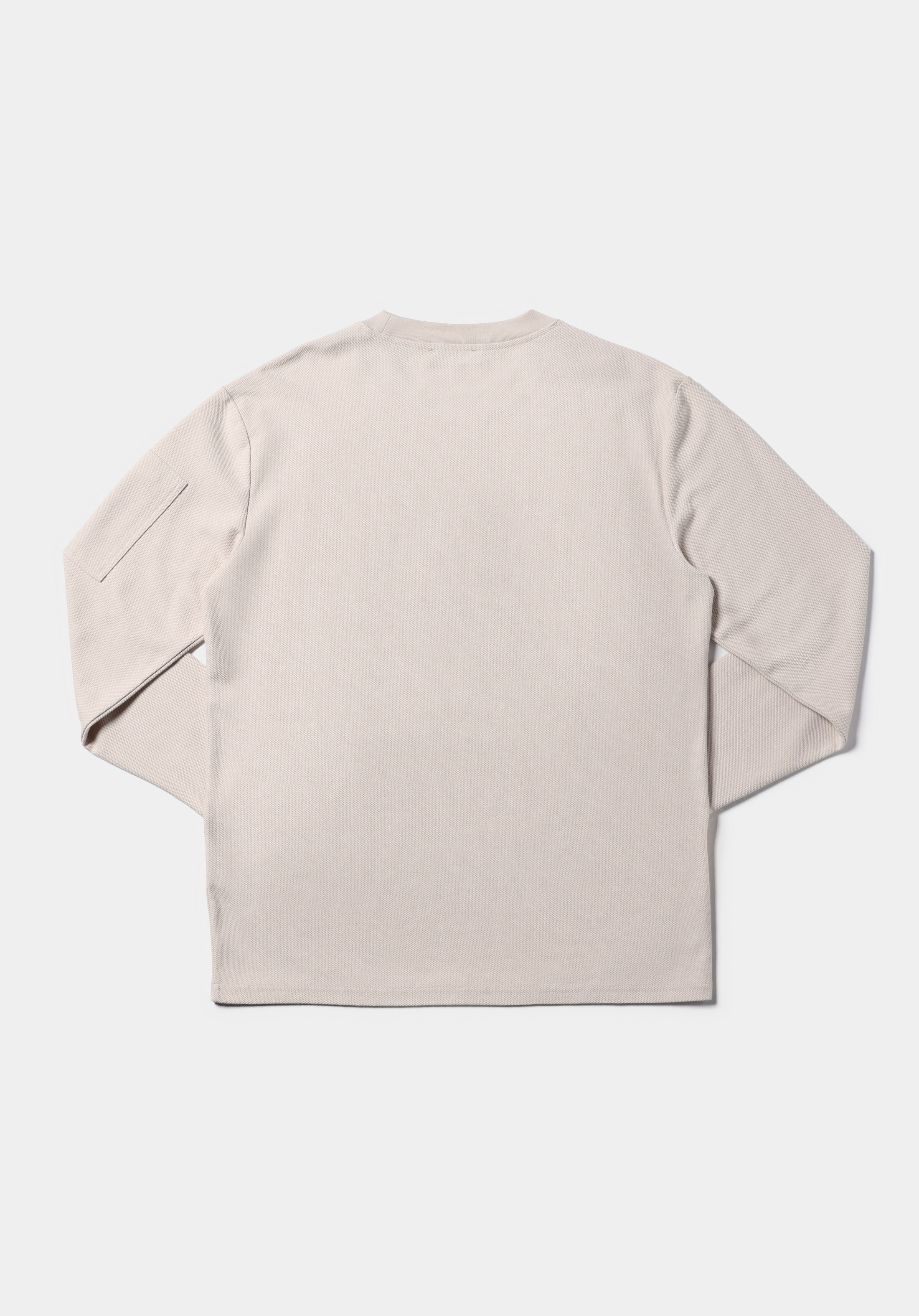 Afișați detalii pentru Tricou Cu Maneca Lunga De Barbati Bej Comfort Fit  Cl1075344