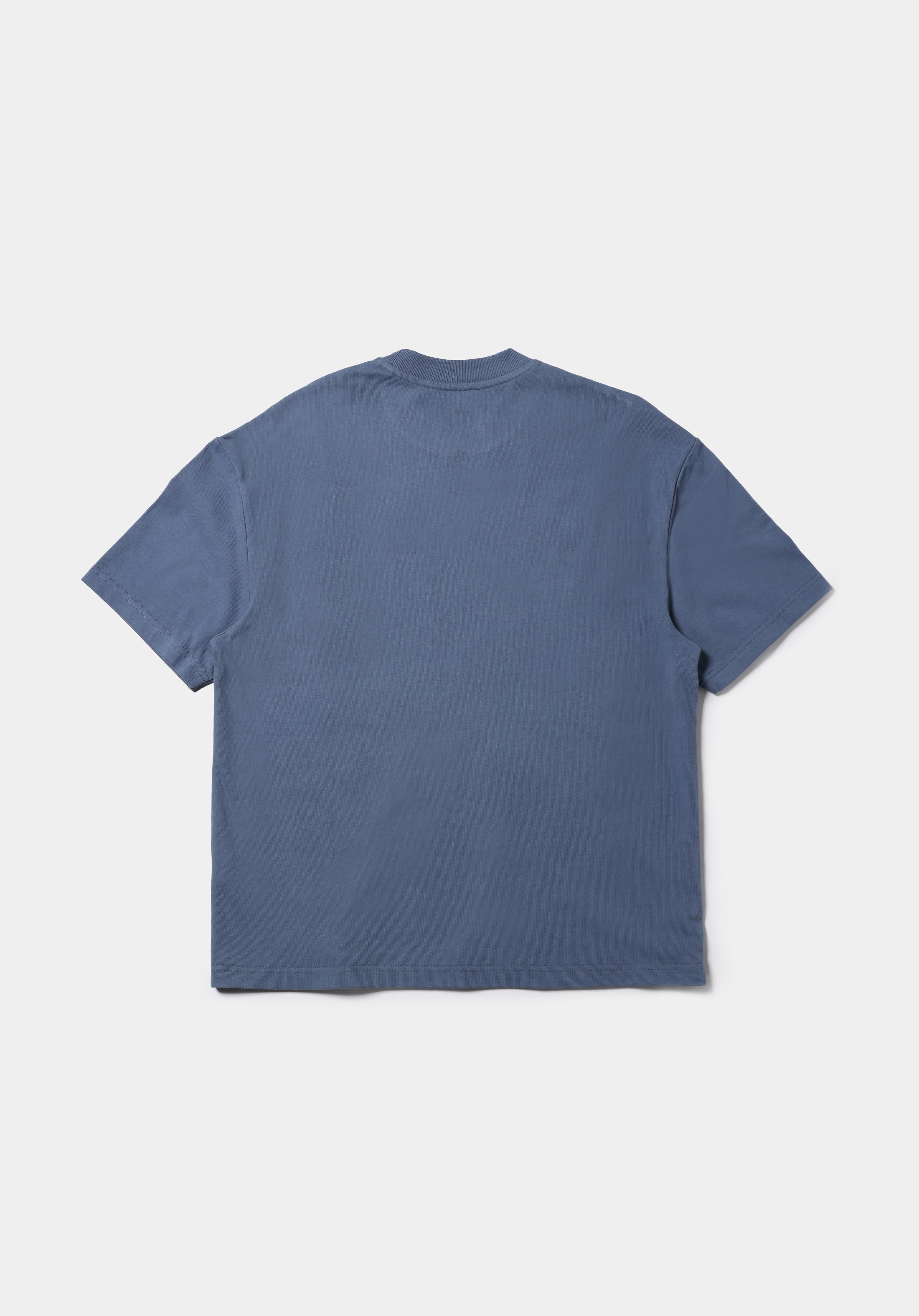 Afișați detalii pentru Tricou Cu Maneca Scurta De Barbati Albastru Oversize Fit  Cl1075385