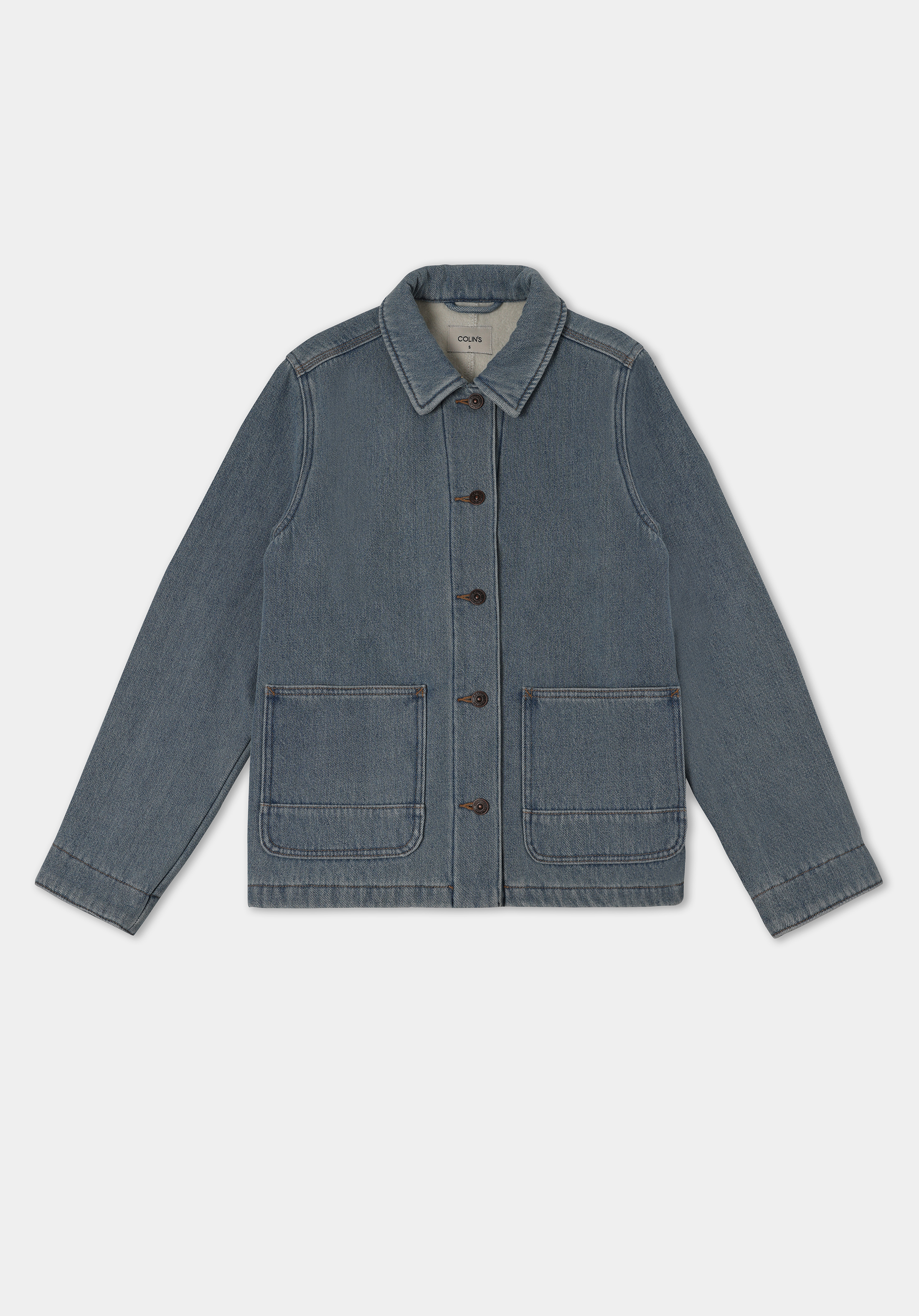 Afișați detalii pentru Jacheta De Dama Albastru Regular Fit  Cl1076229