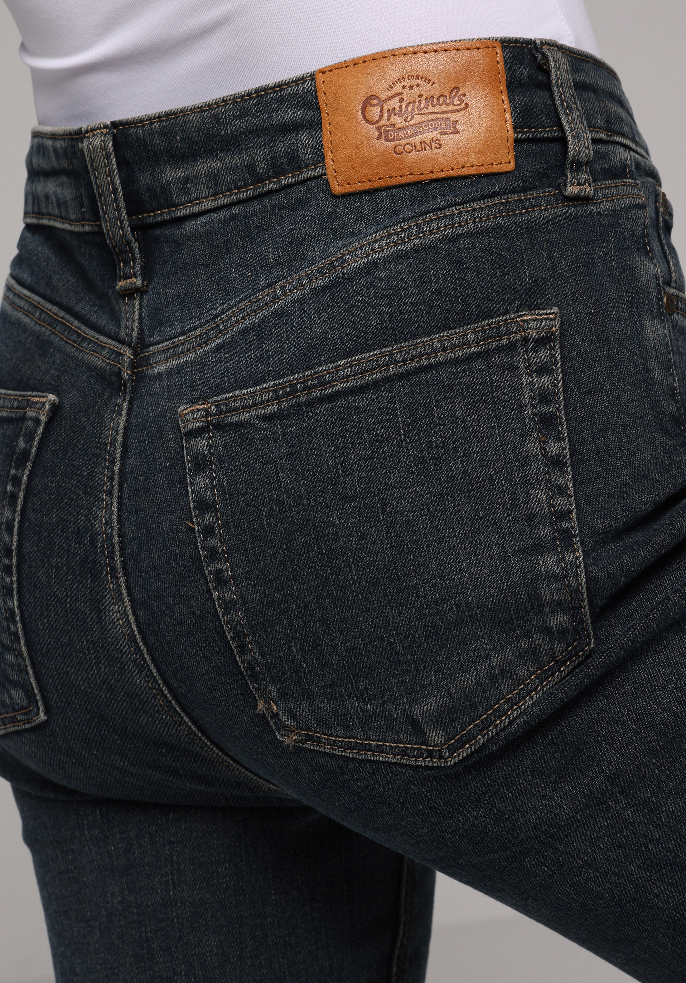 Afișați detalii pentru Pantaloni De Dama Albastru Inchis Regular Fit 791 Monica Cl1078203