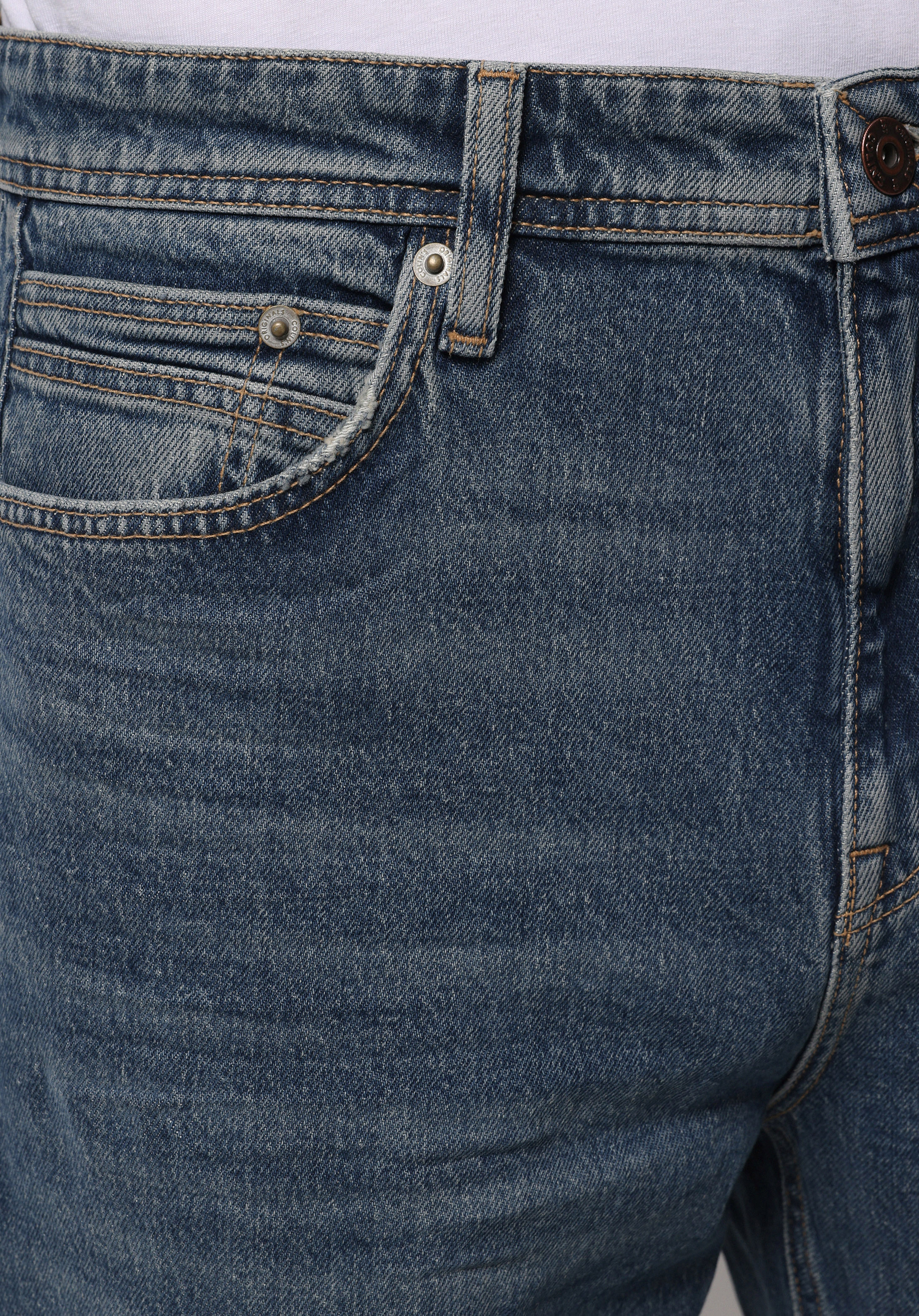 Afișați detalii pentru Pantaloni De Barbati Albastru Regular Fit 047 Fit Cl1078169