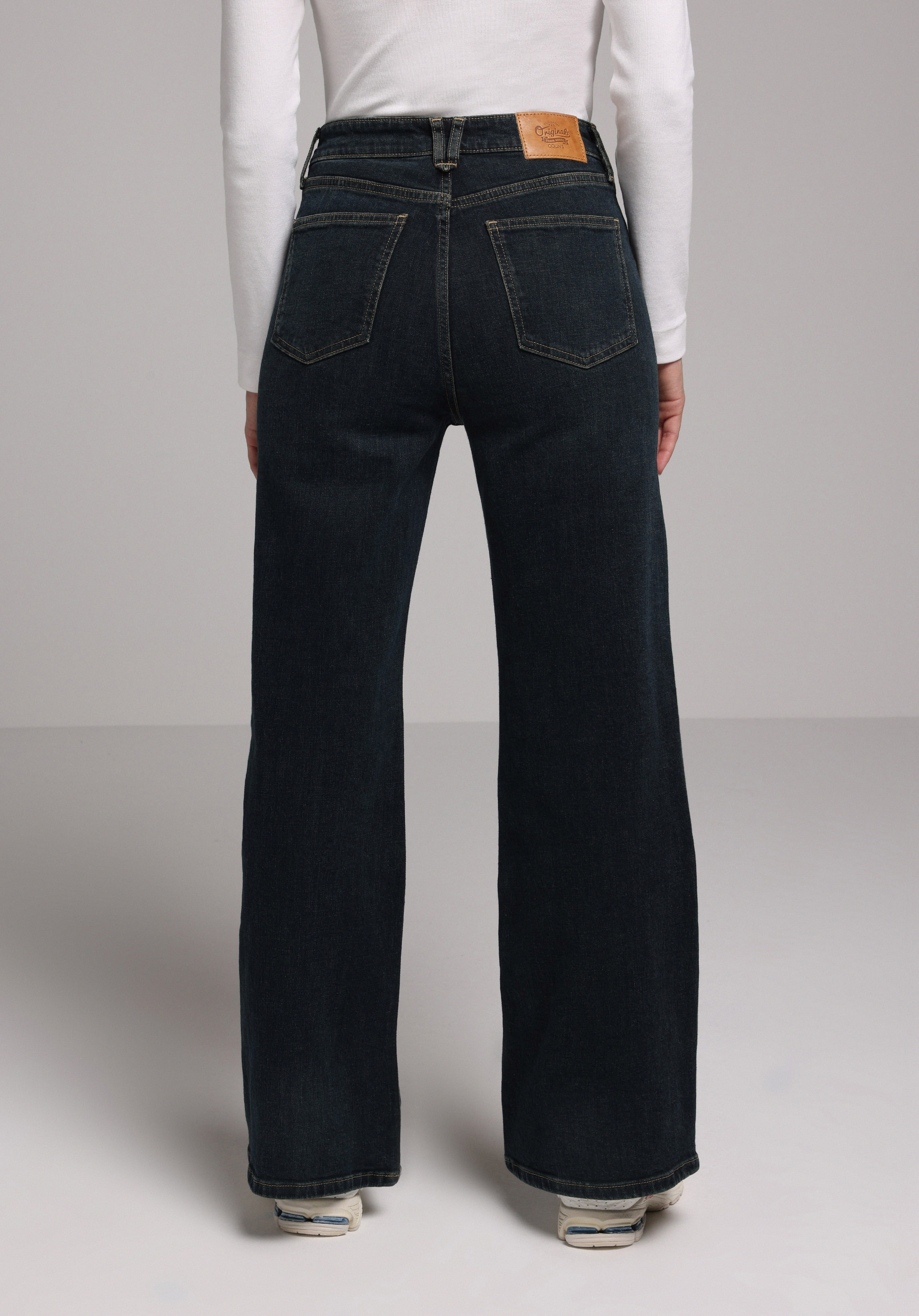 Afișați detalii pentru Pantaloni De Dama Albastru Inchis Regular Fit 793 Monica Cl1078437