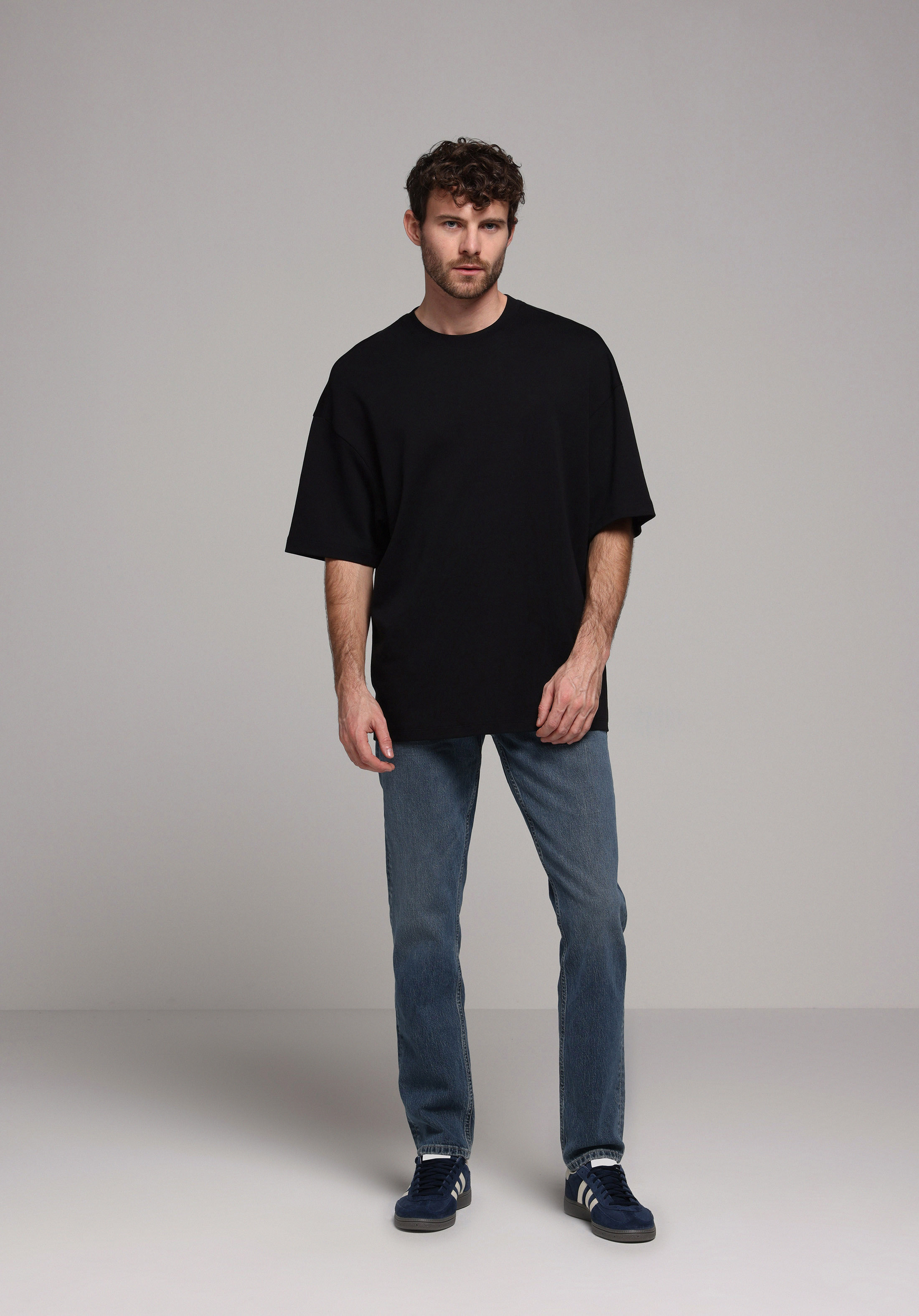 Afișați detalii pentru Pantaloni De Barbati Albastru Inchis Regular Fit 067 Jack Cl1078317