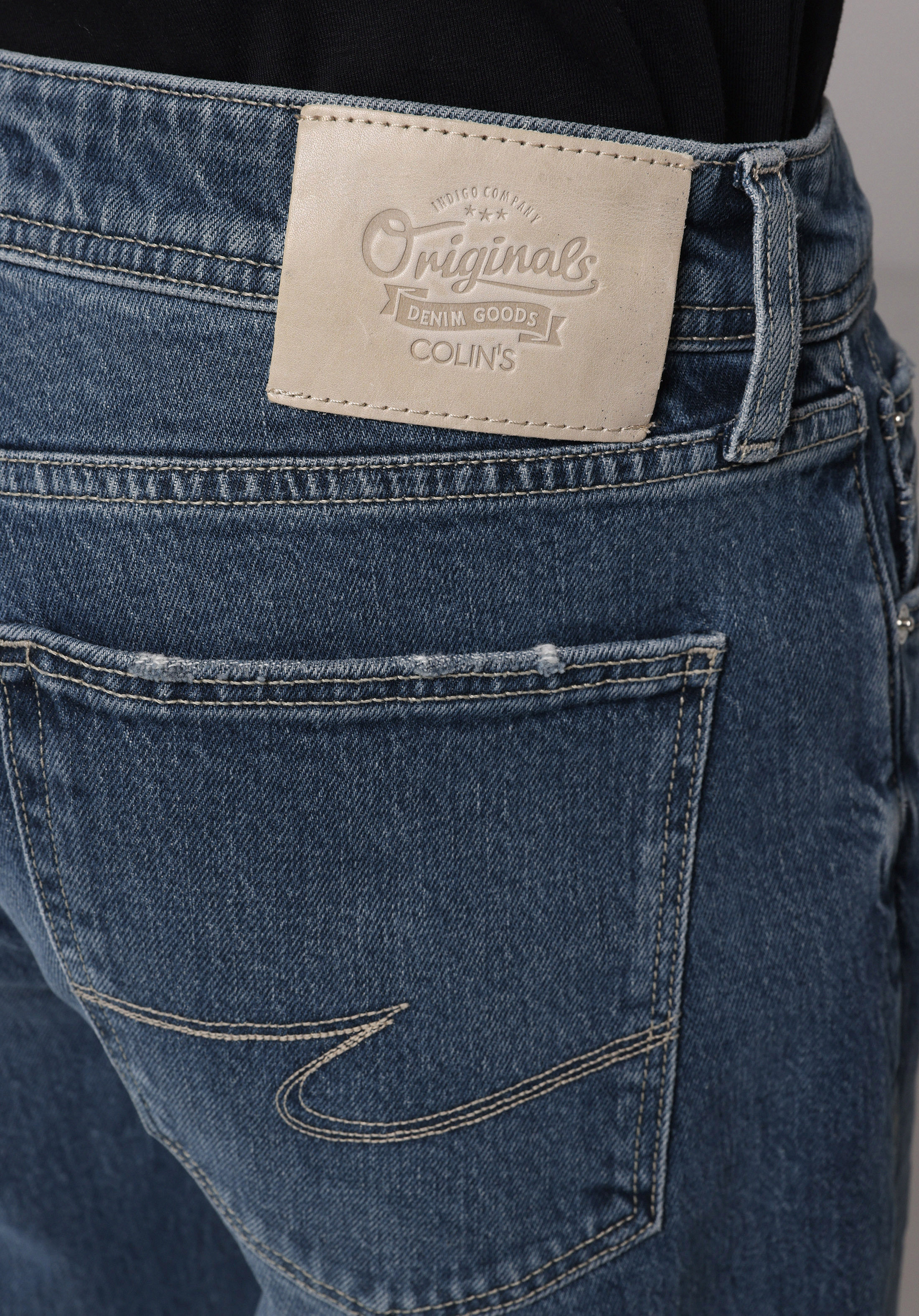 Afișați detalii pentru Pantaloni De Barbati Albastru Inchis Regular Fit 067 Jack Cl1078317
