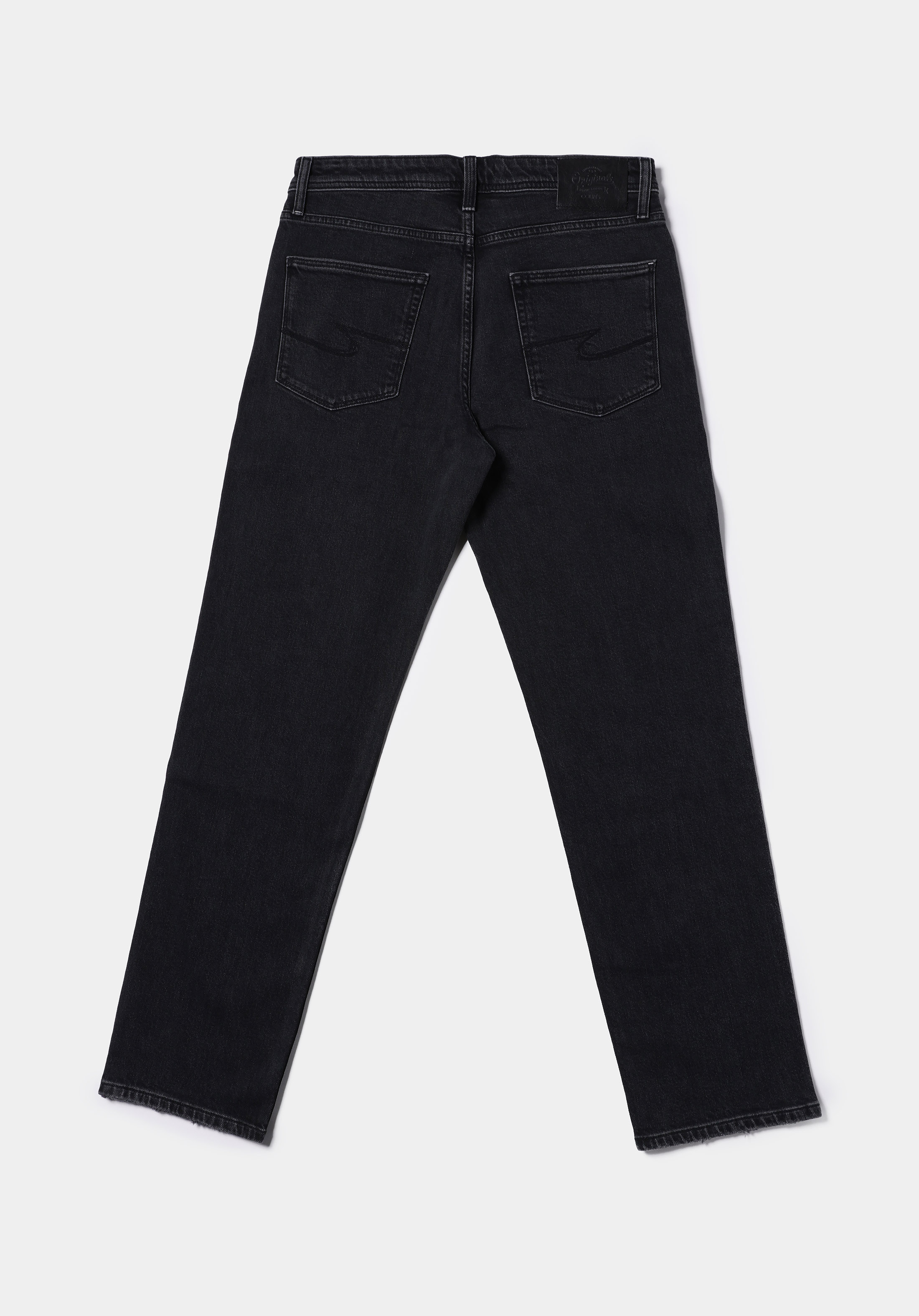 Afișați detalii pentru Pantaloni De Barbati Negru Loose Straight Fit  Cl1078167