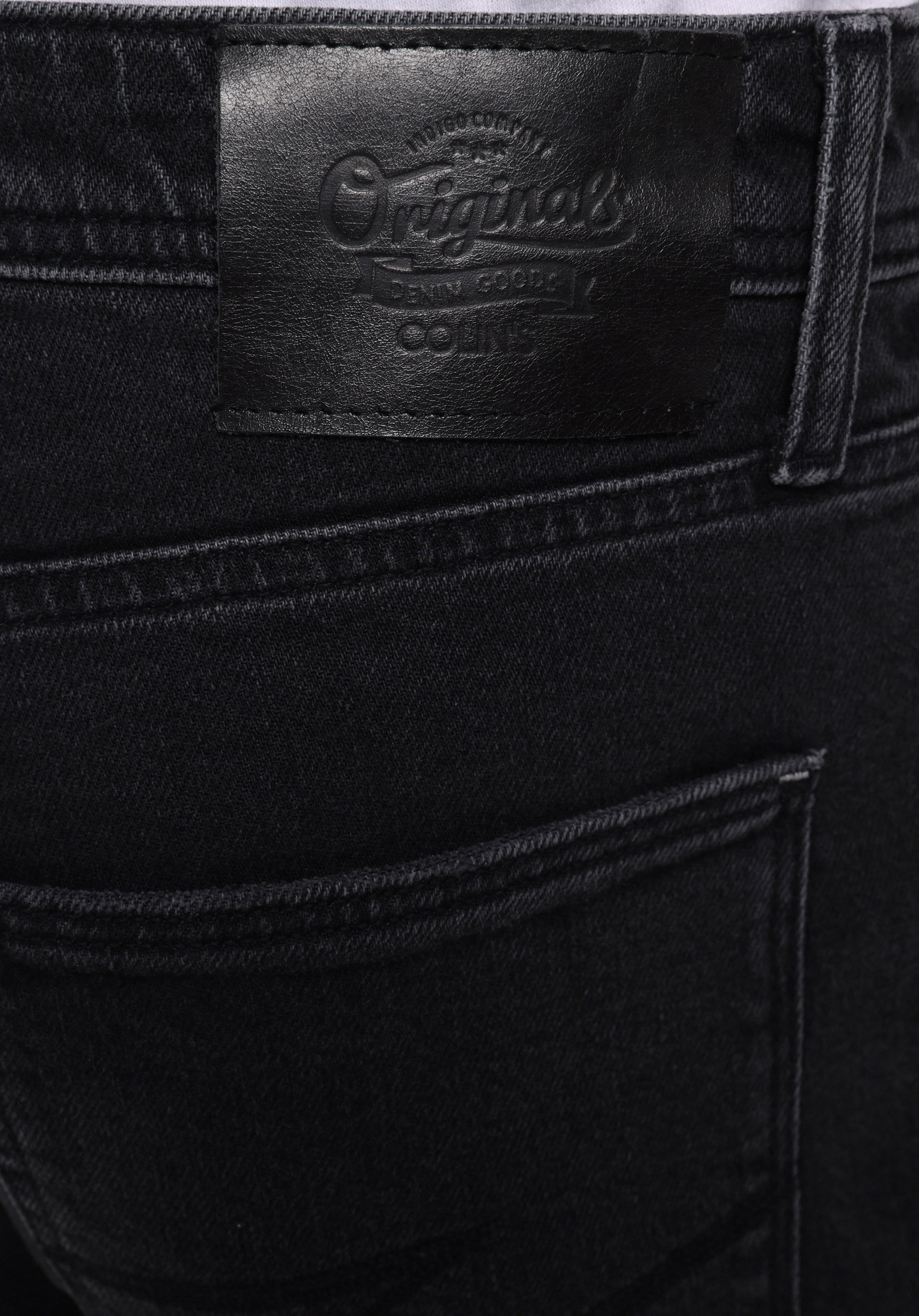 Afișați detalii pentru Pantaloni De Barbati Negru Loose Straight Fit  Cl1078167