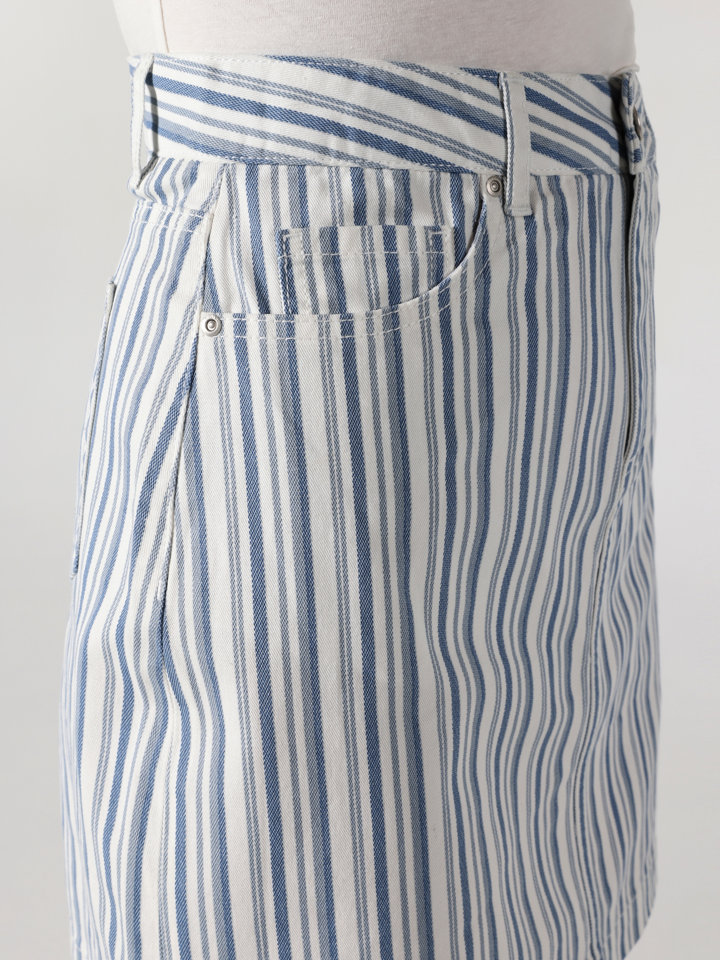 Afișați detalii pentru Fusta De Dama Albastru Mini skirt  
