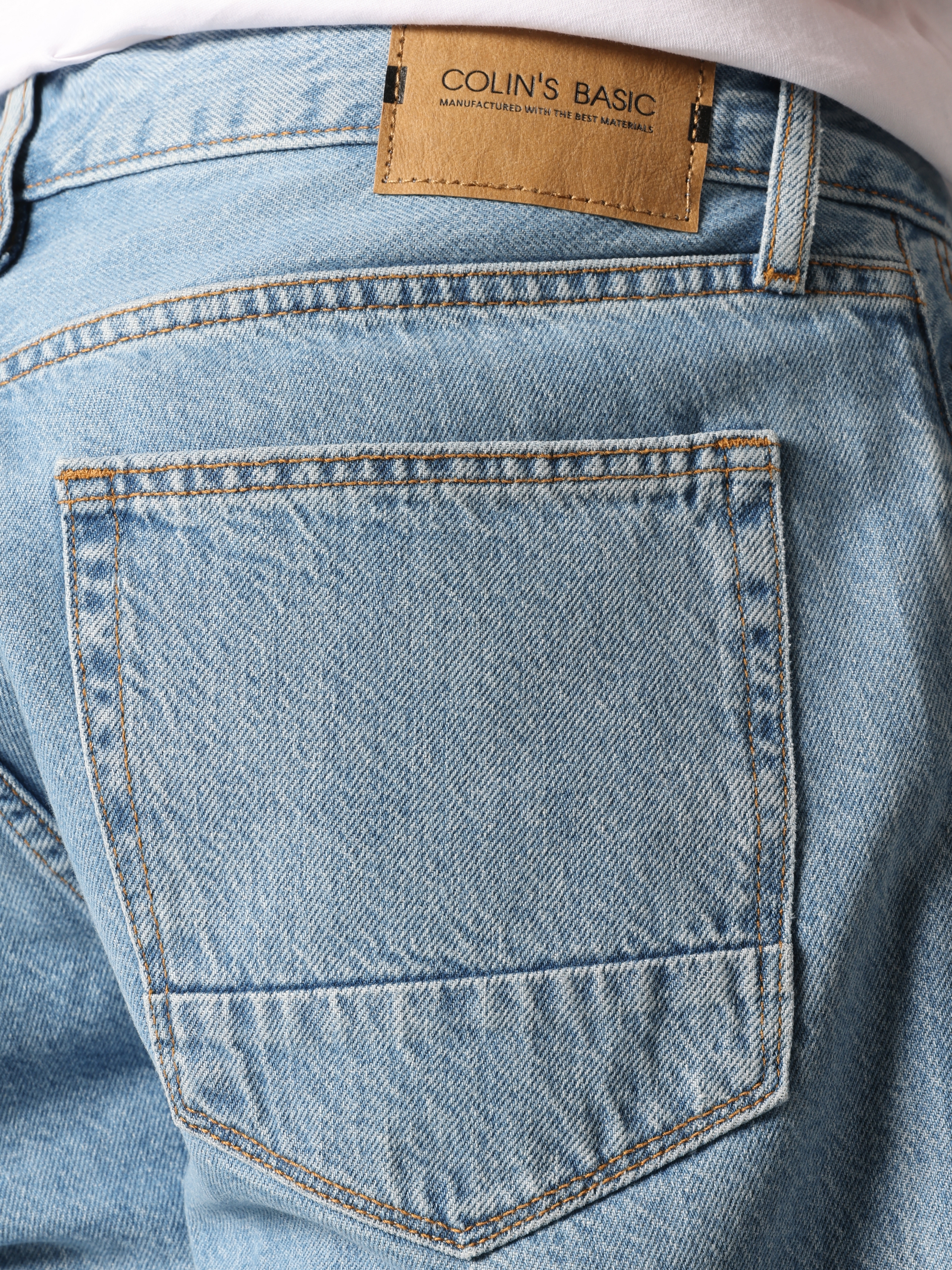 Afișați detalii pentru Pantaloni De Barbati Albastru Regular Fit 067 JACK 