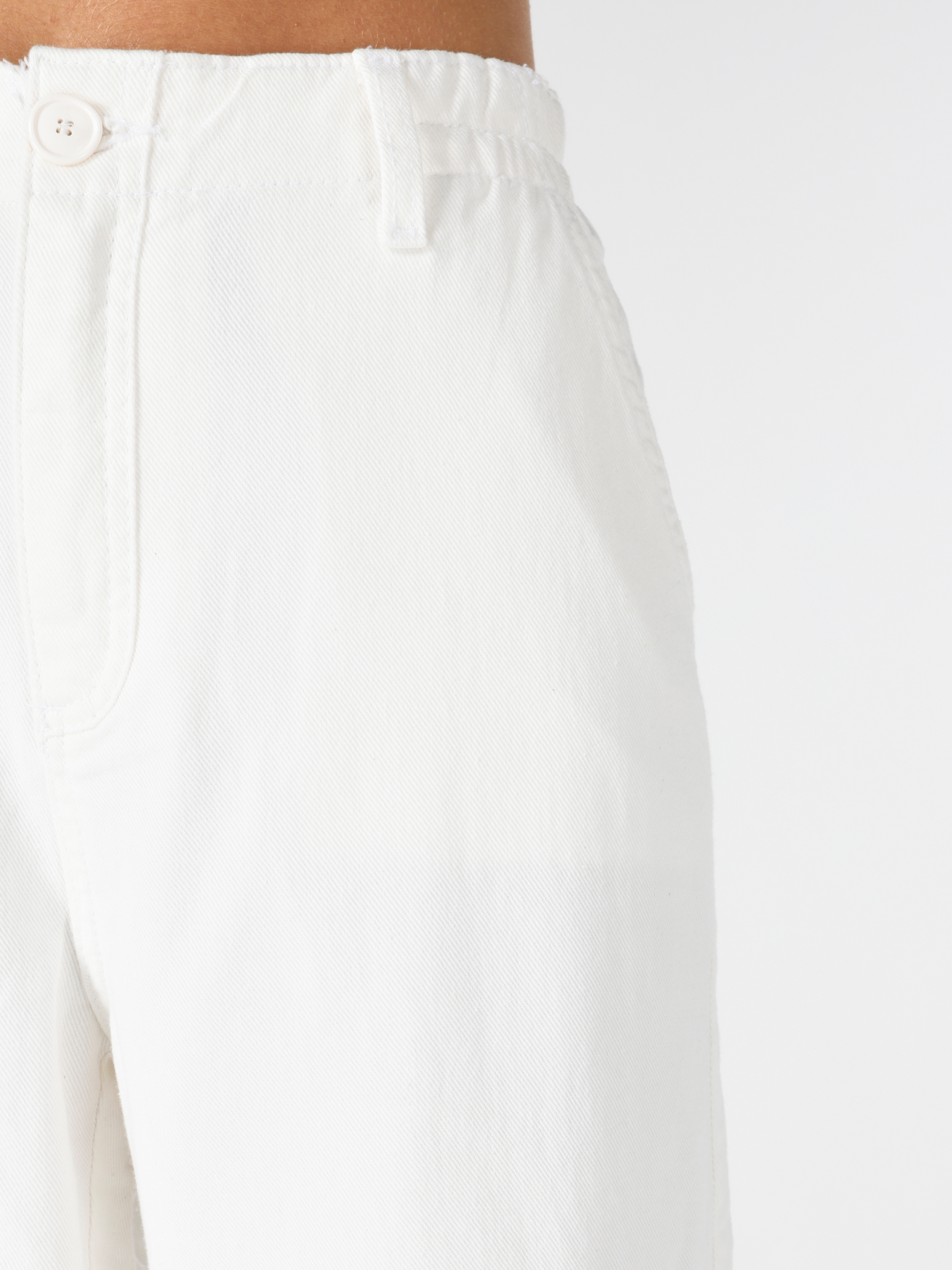 Afișați detalii pentru Pantaloni De Dama Alb Regular Fit  CL1065013