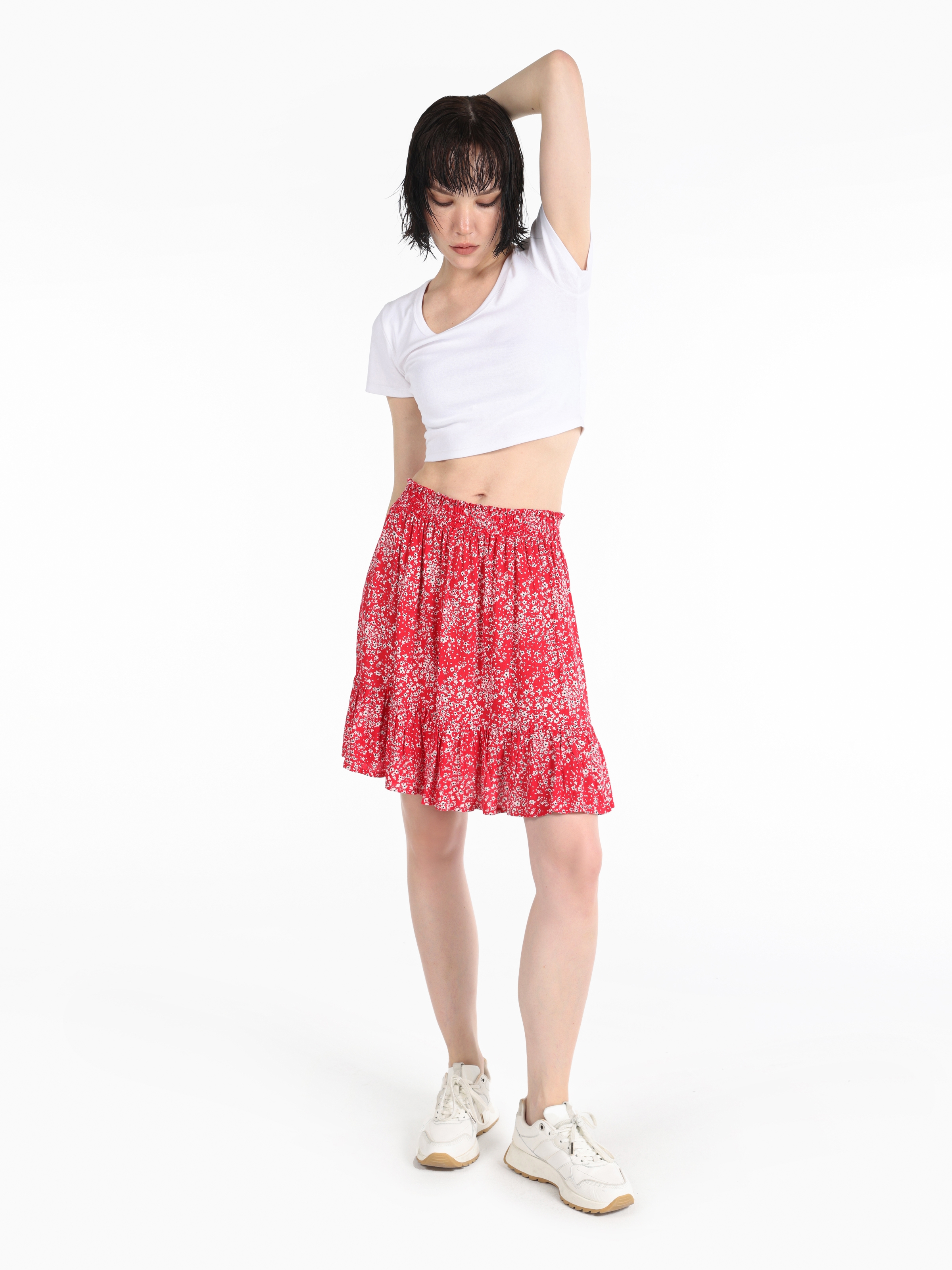 Afișați detalii pentru Fusta De Dama Roşu Mini skirt 