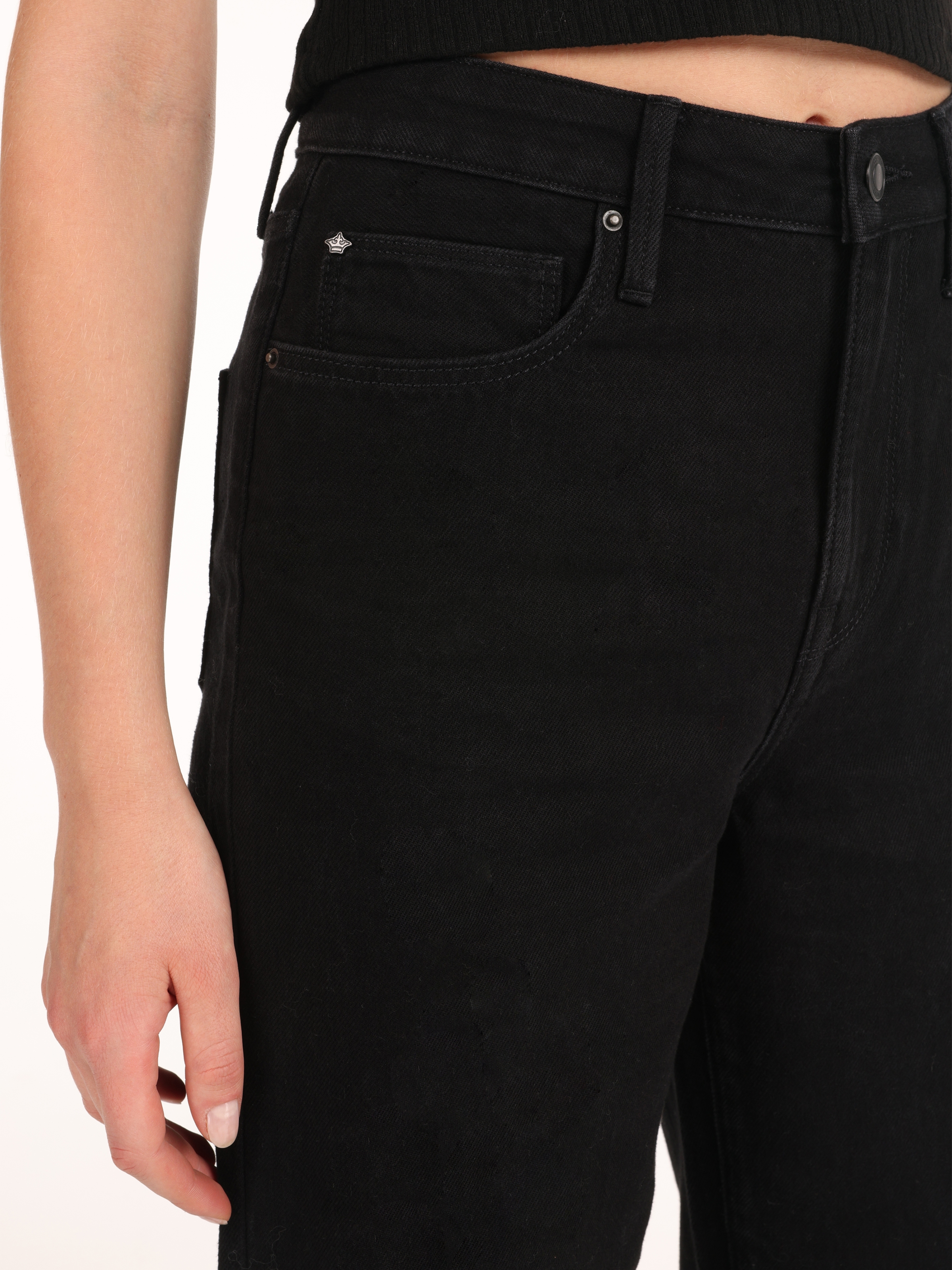 Afișați detalii pentru Pantaloni De Dama Denim Regular Fit  CL1060554