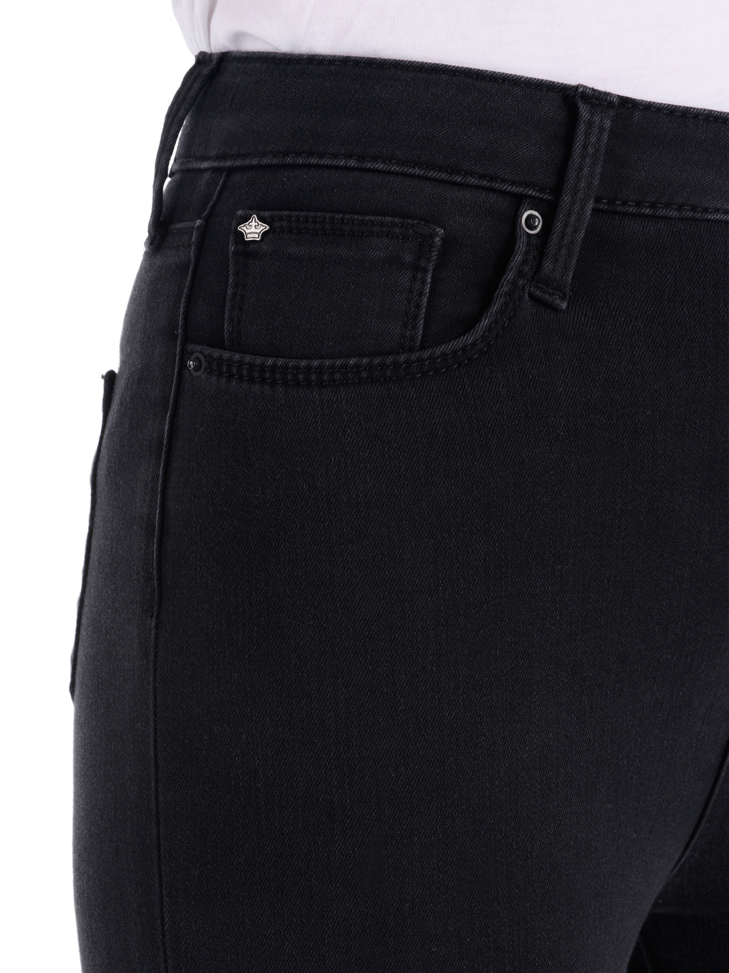 Afișați detalii pentru Pantaloni De Dama Denim Skinny Fit 760 DIANA