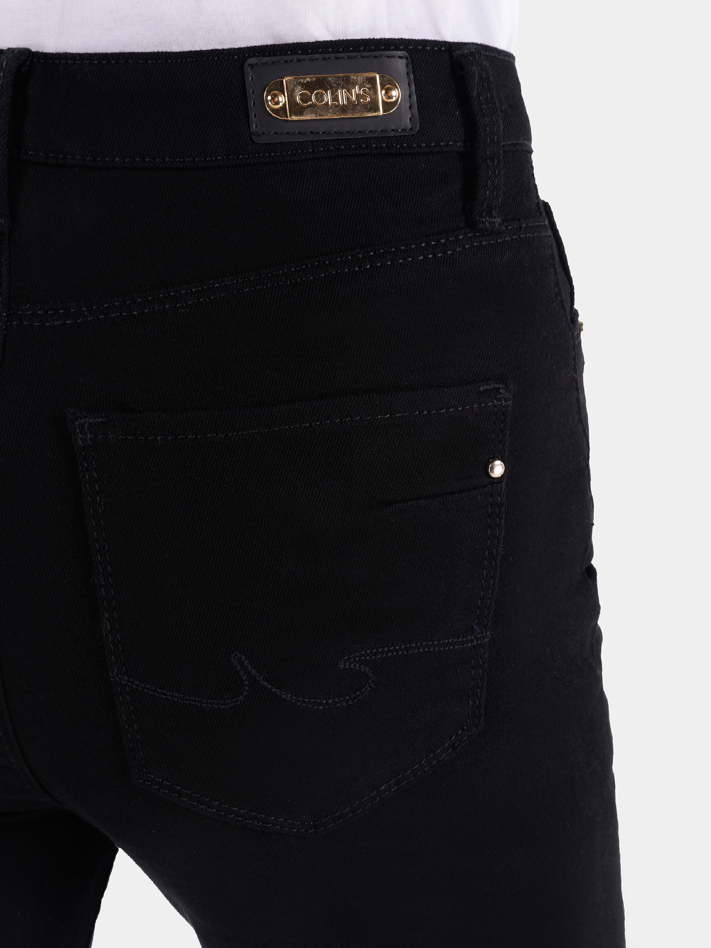 Afișați detalii pentru Pantaloni De Dama Negru Regular Fit 791 MONICA 