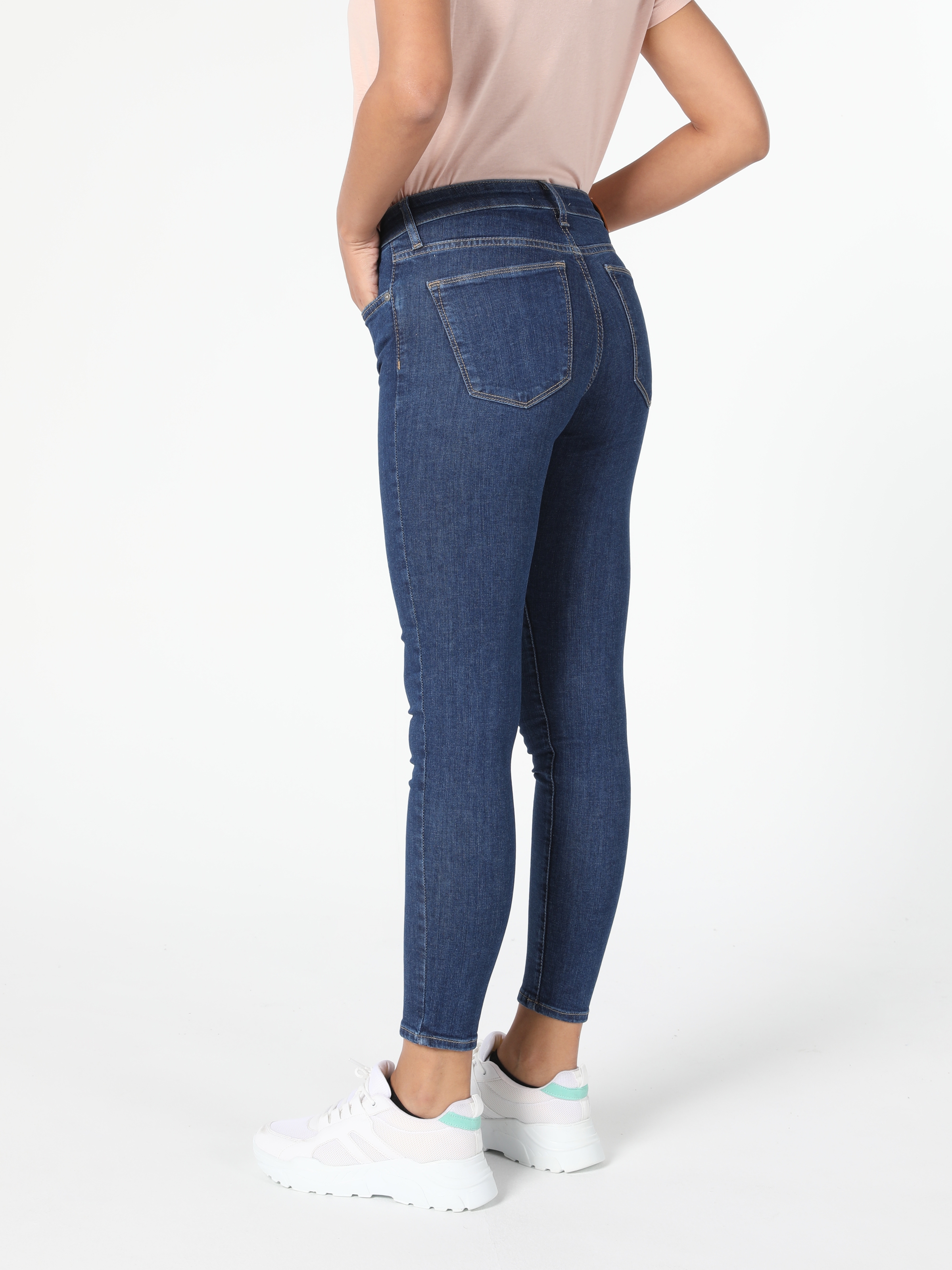 Afișați detalii pentru Pantaloni De Dama Denim Super Slim Fit 759 LARA