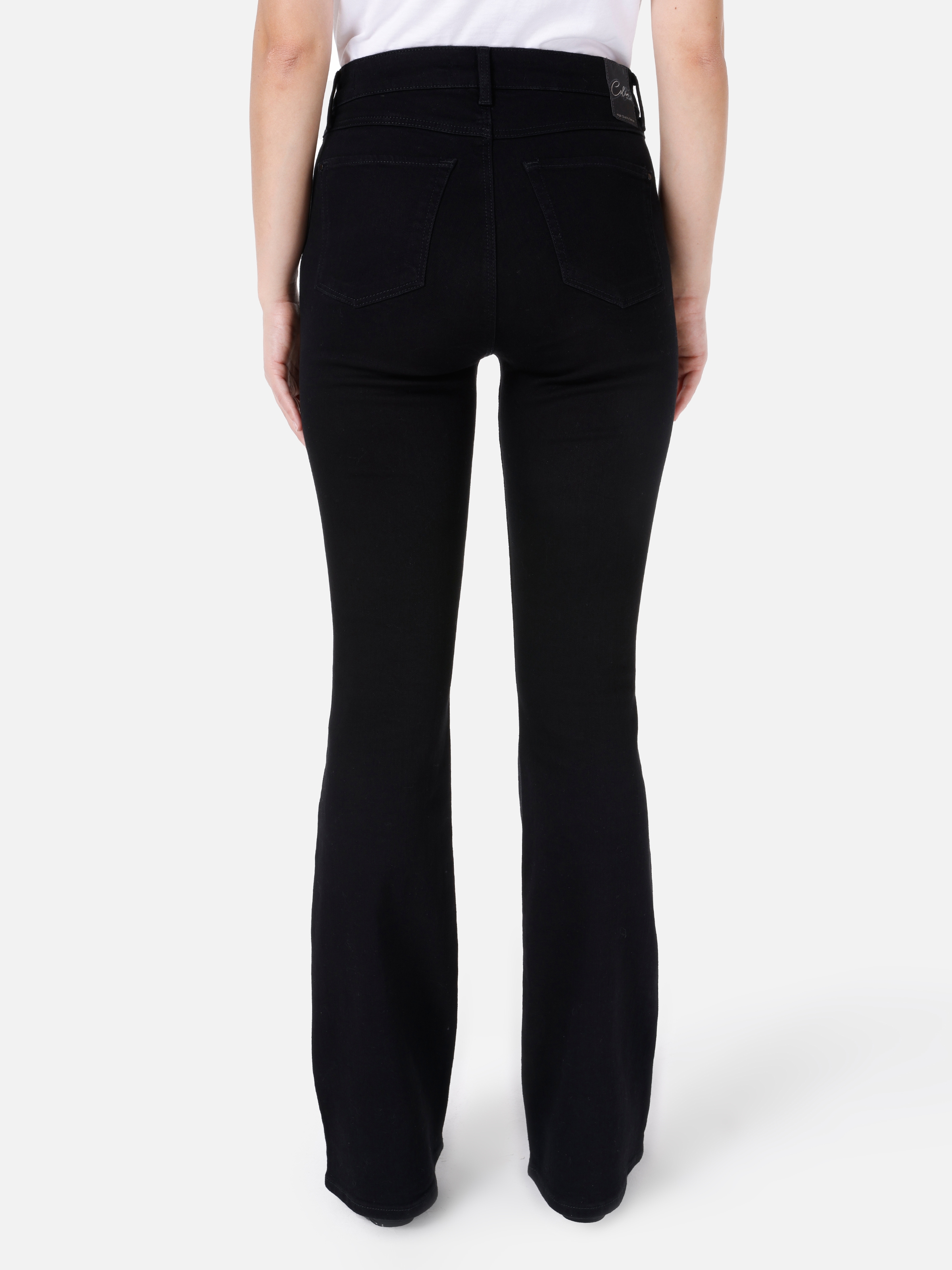 Afișați detalii pentru Pantaloni De Dama Negru Slim Fit  CL1067235