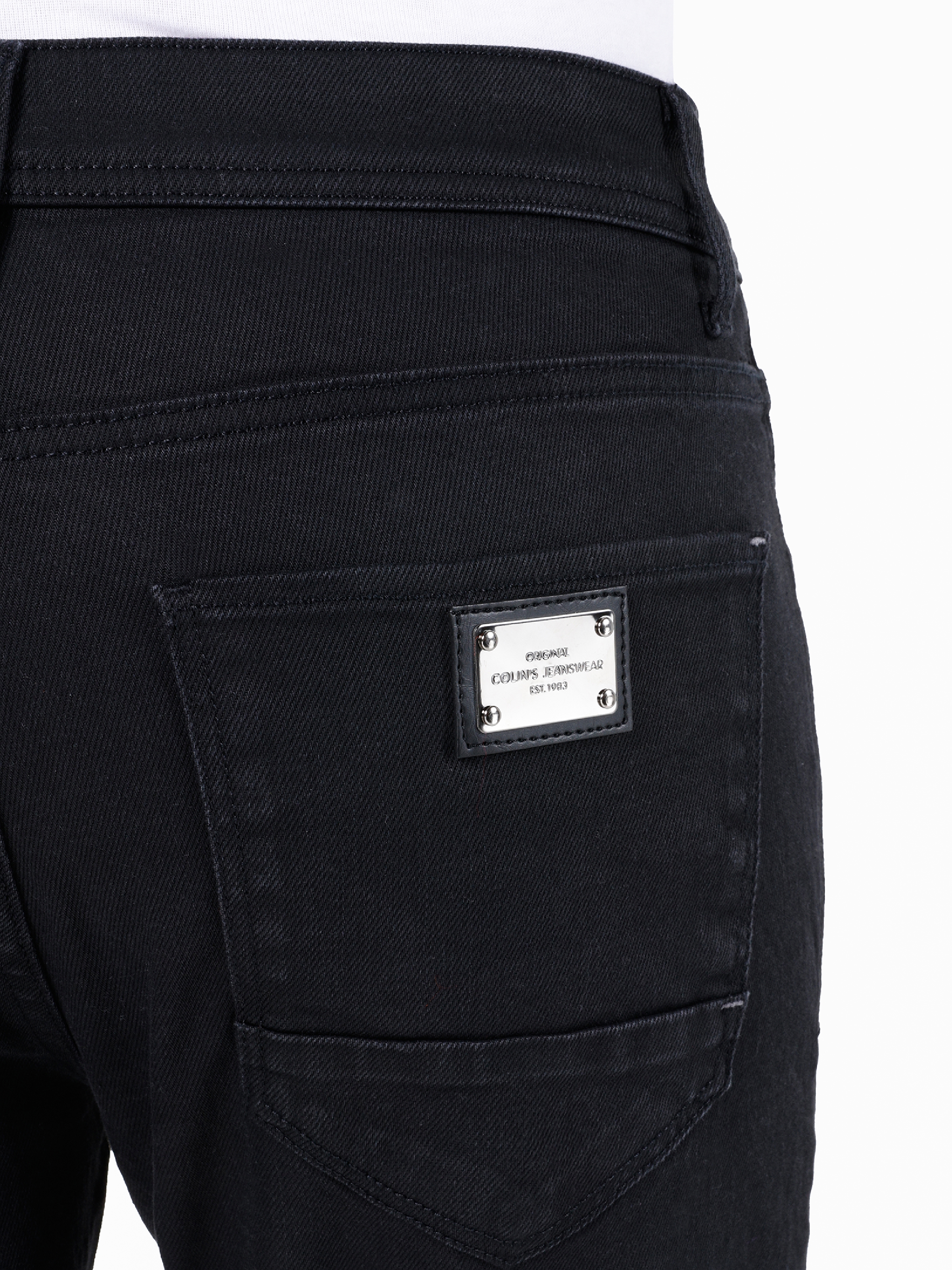 Afișați detalii pentru Pantaloni De Barbati Albastru Marin Straight Fit 044 KARL 