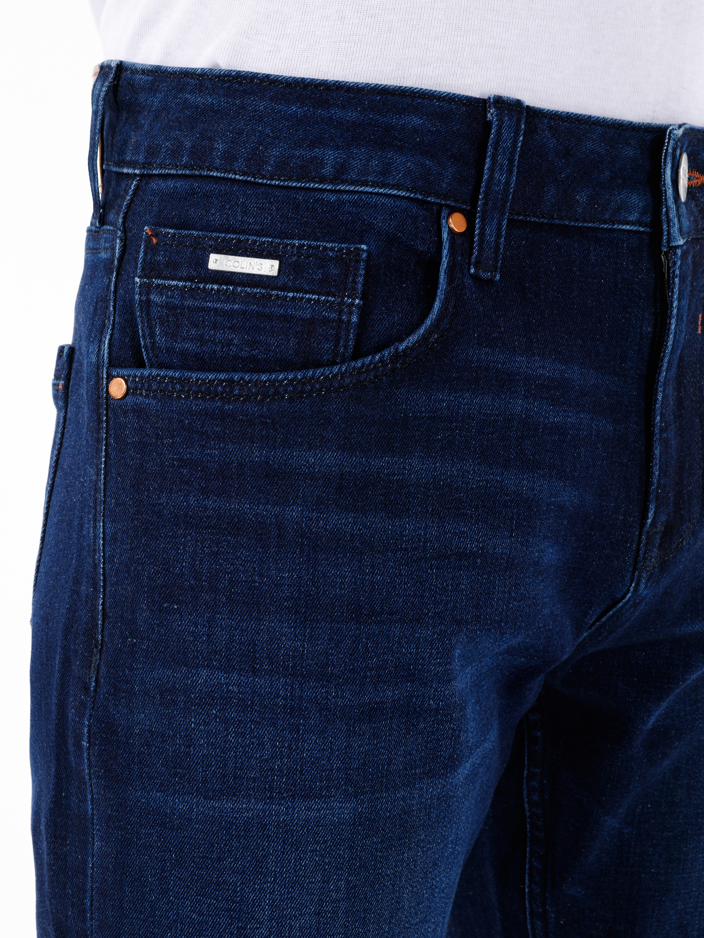 Afișați detalii pentru Pantaloni De Barbati Denim Straight Fit 044 KARL CL1067230