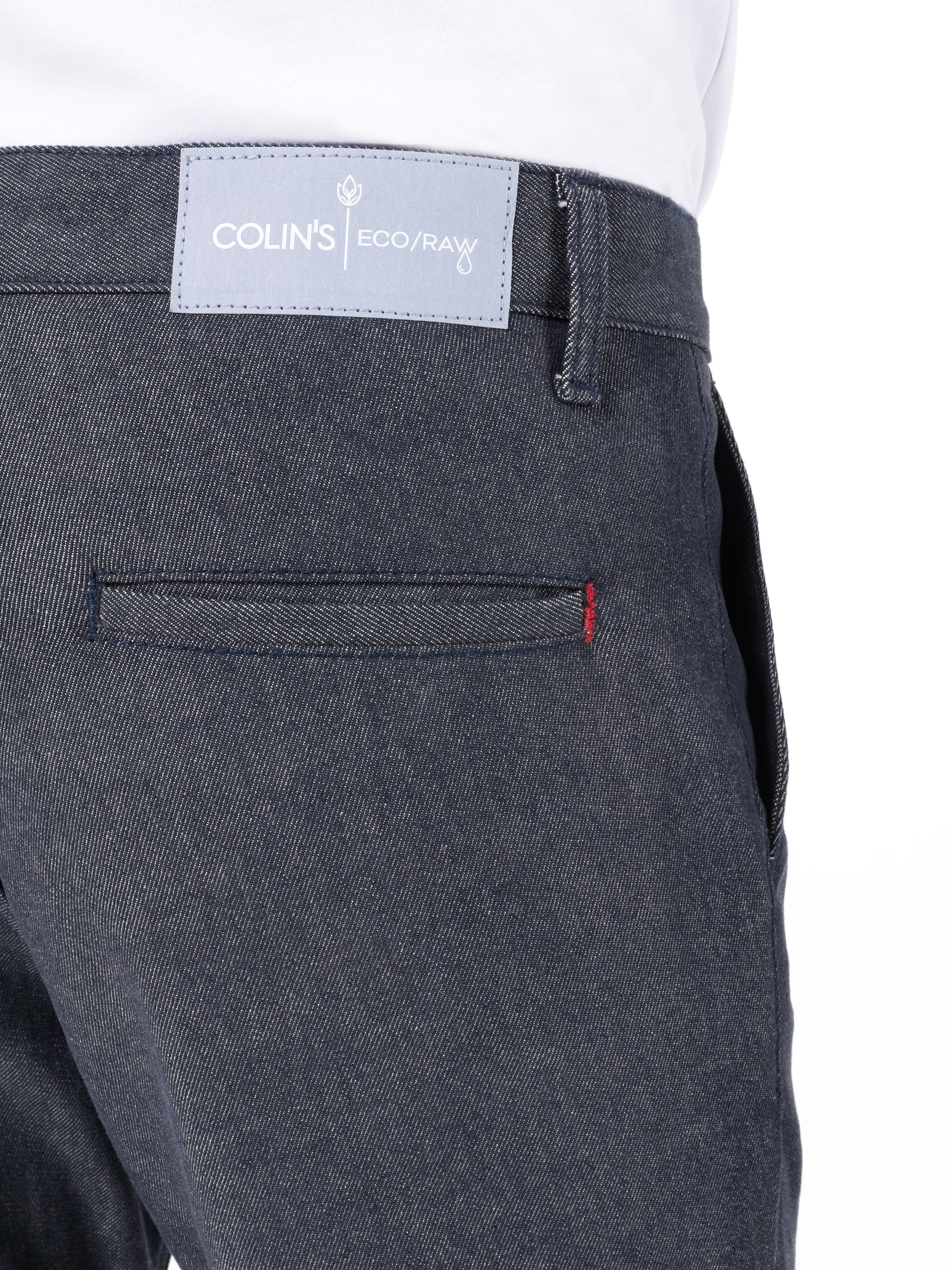 Afișați detalii pentru Pantaloni De Barbati Albastru inchis Regular Fit 