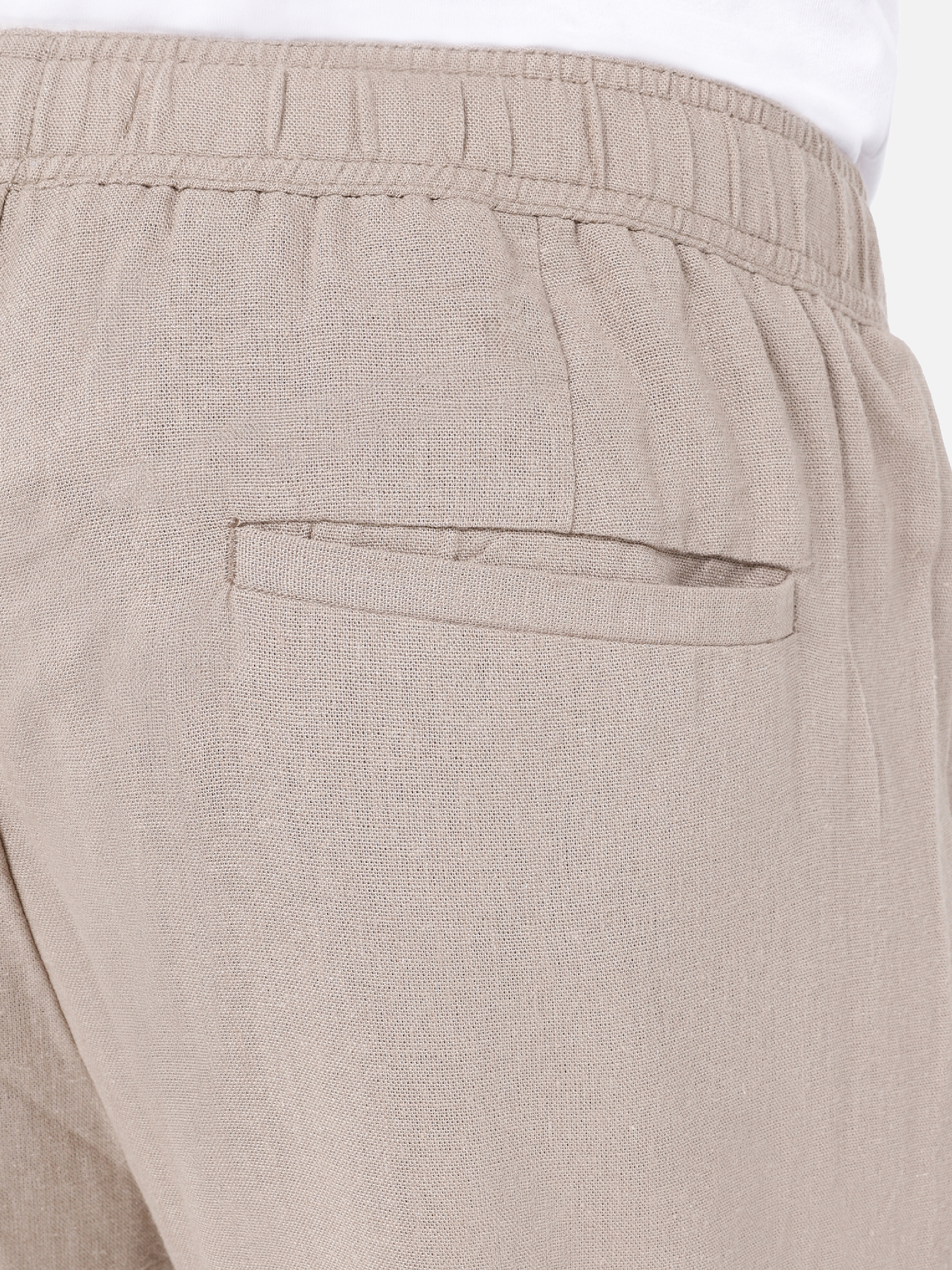 Afișați detalii pentru Pantaloni De Barbati Bej Regular Fit 