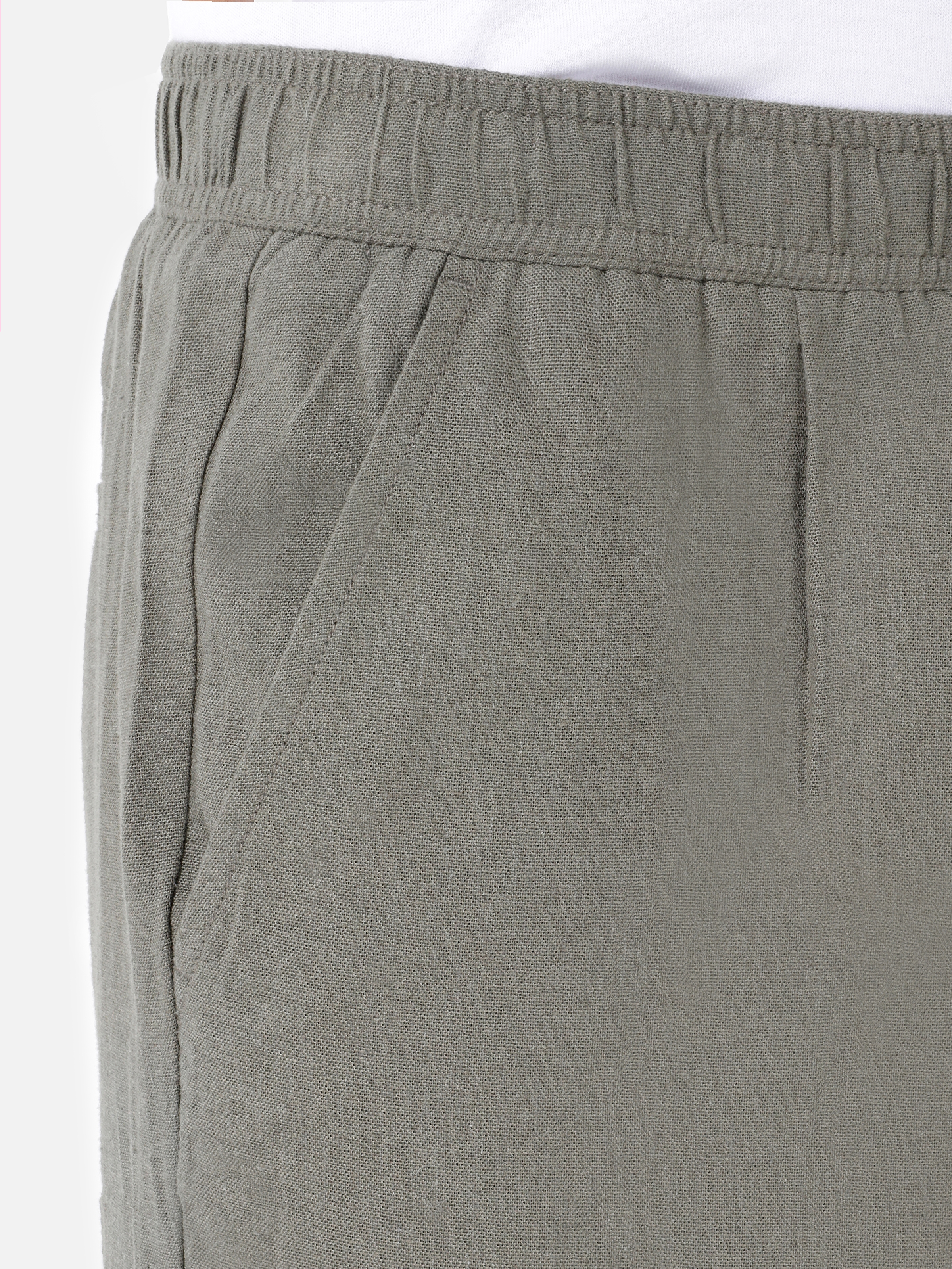 Afișați detalii pentru Pantaloni De Barbati Verde Regular Fit 