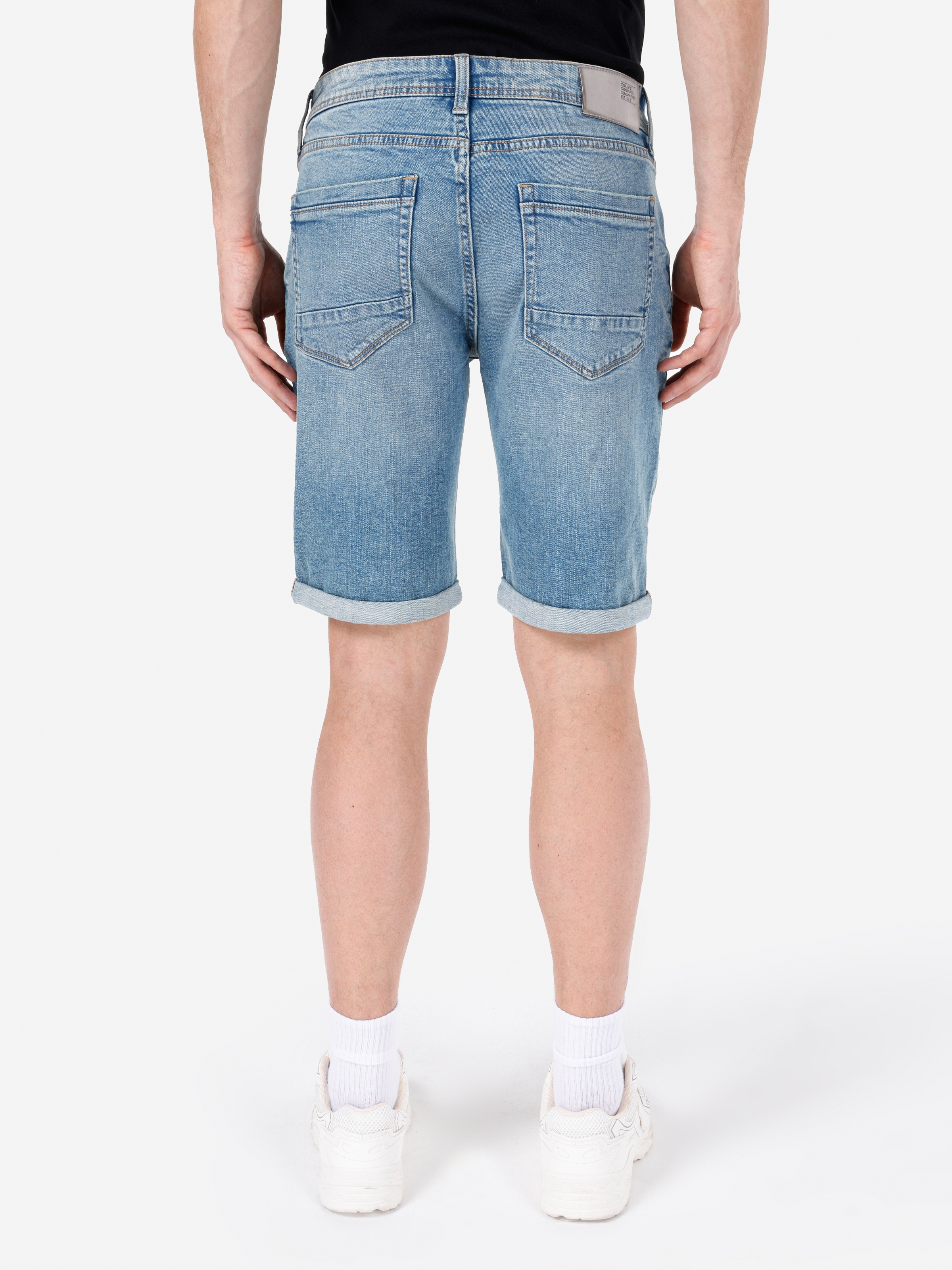 Afișați detalii pentru Short / Pantaloni Scurti De Barbati Denim Straight Fit 044 KARL CL1069523