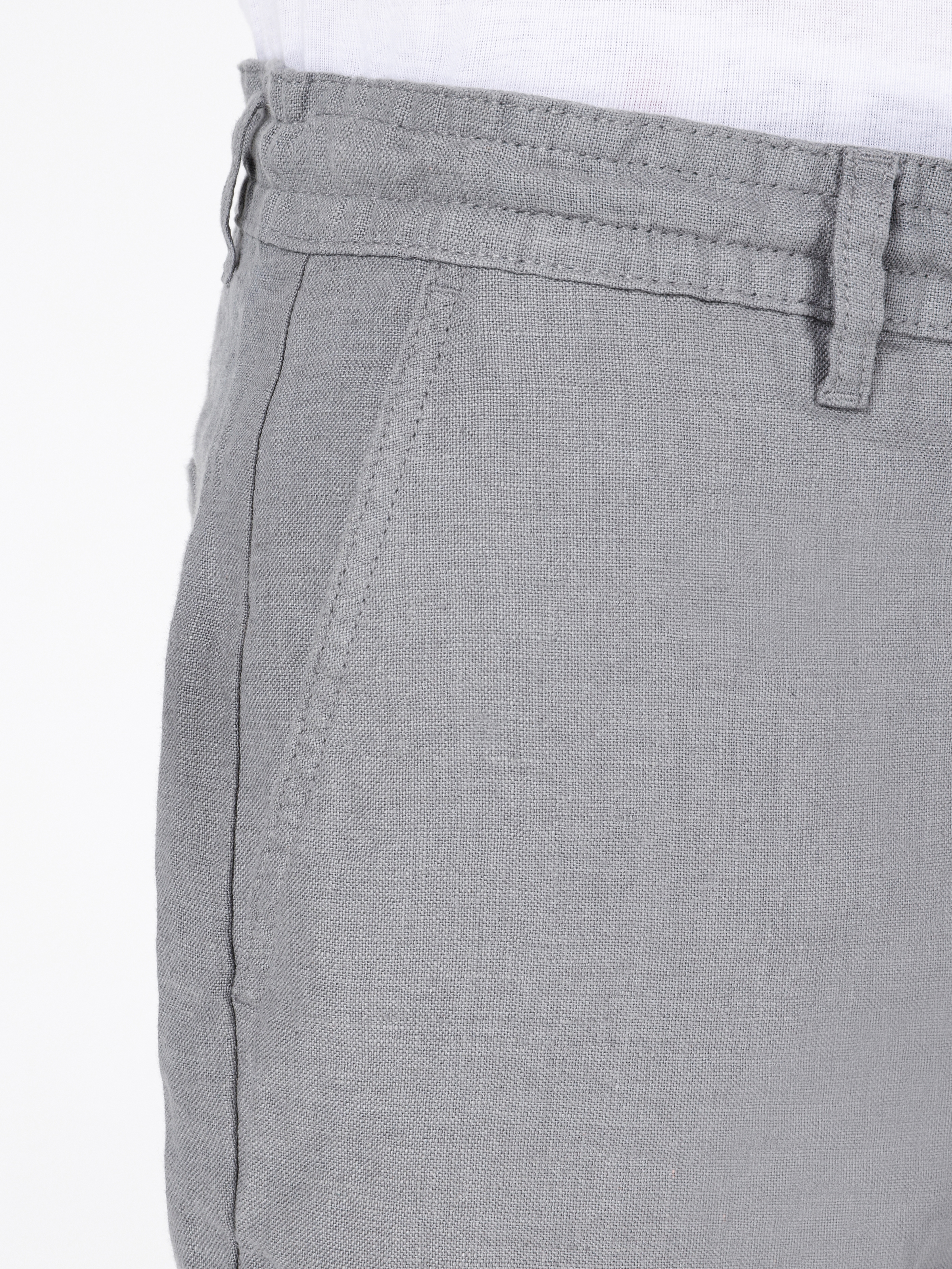 Afișați detalii pentru Short / Pantaloni Scurti De Barbati Kaki Regular Fit  