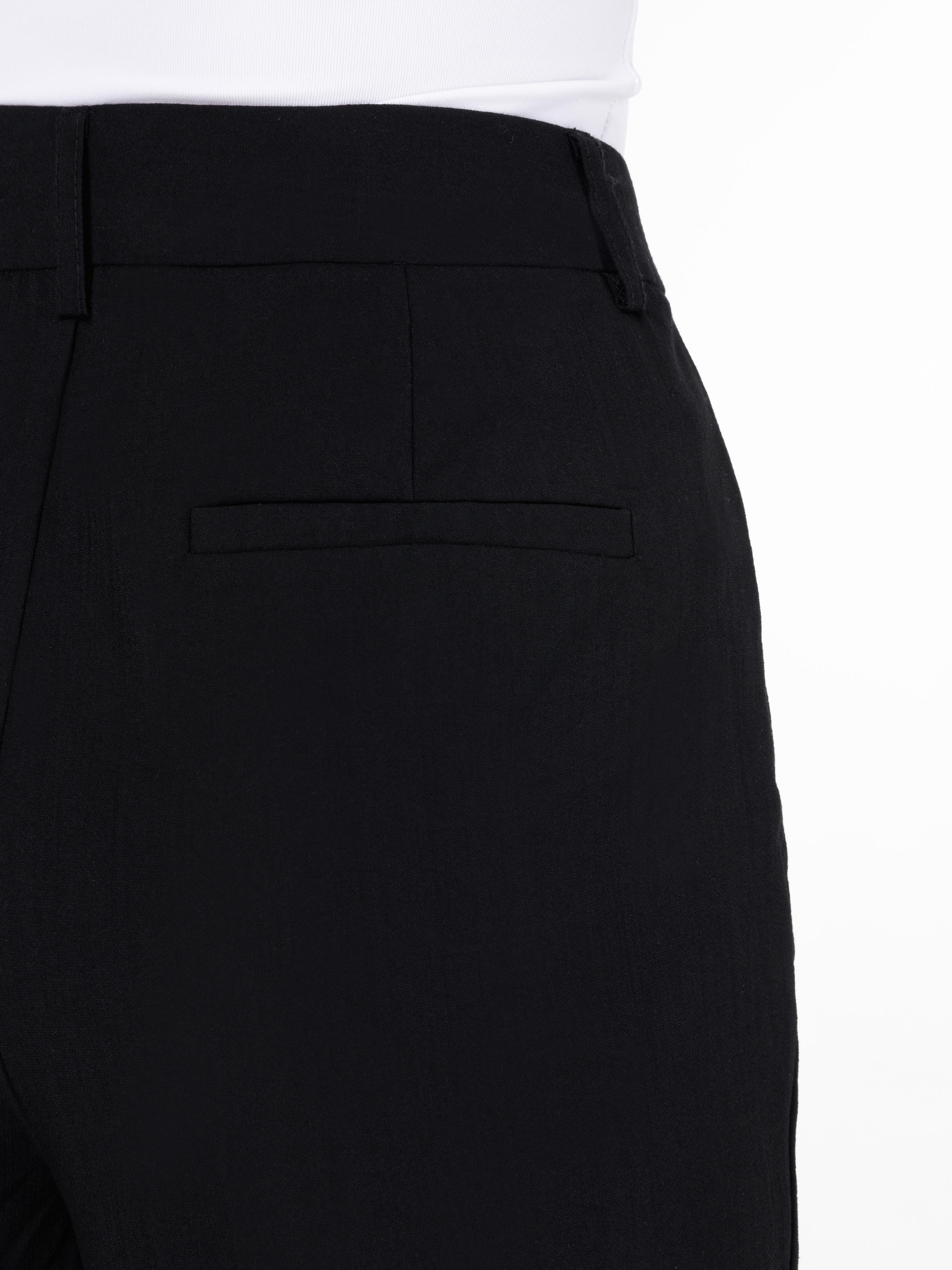 Afișați detalii pentru Pantaloni De Dama Negru Regular Fit  