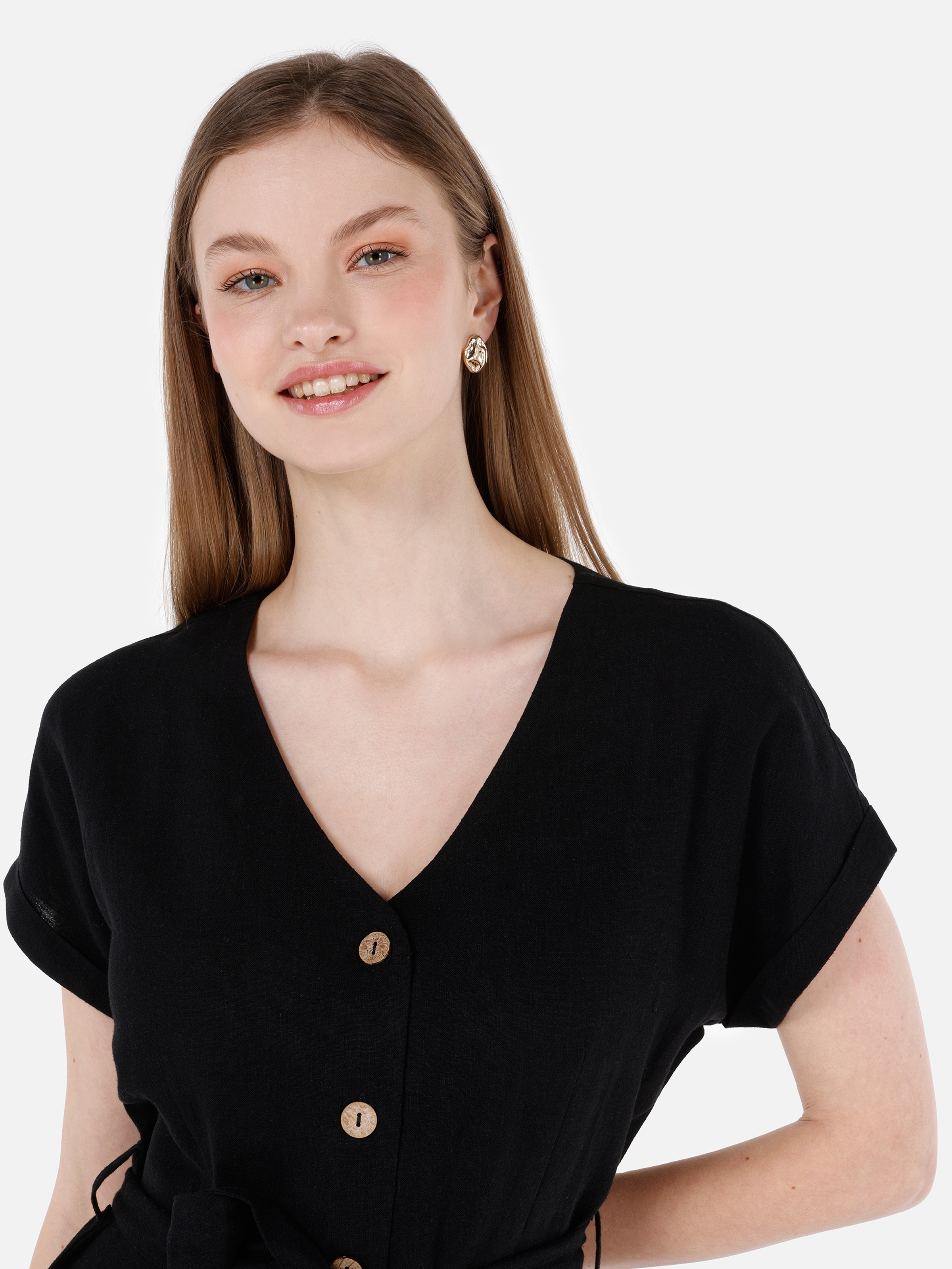 Afișați detalii pentru Rochie De Dama Negru Regular Fit  CL1068537