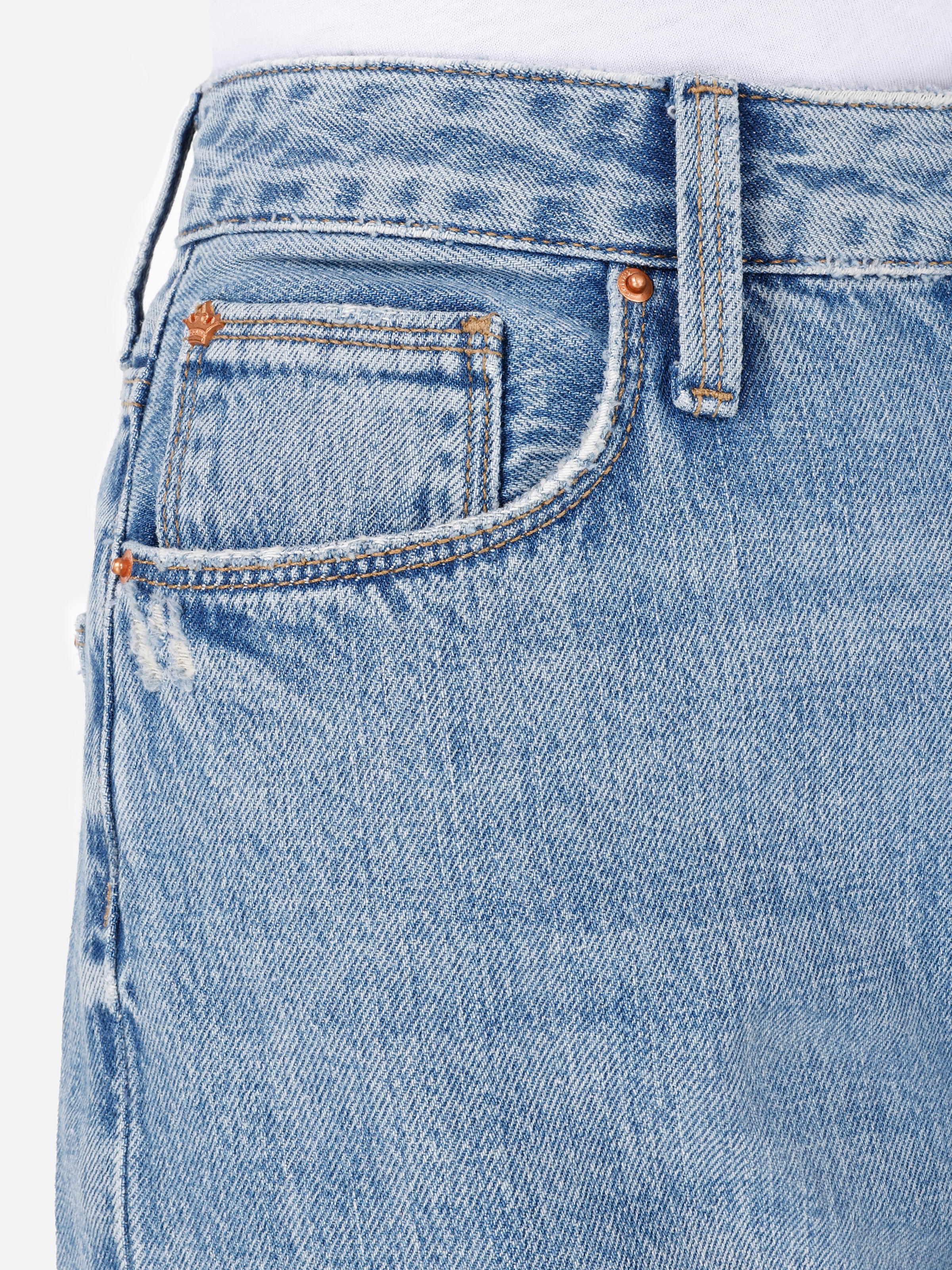 Afișați detalii pentru Pantaloni De Dama Albastru Straight Fit 
