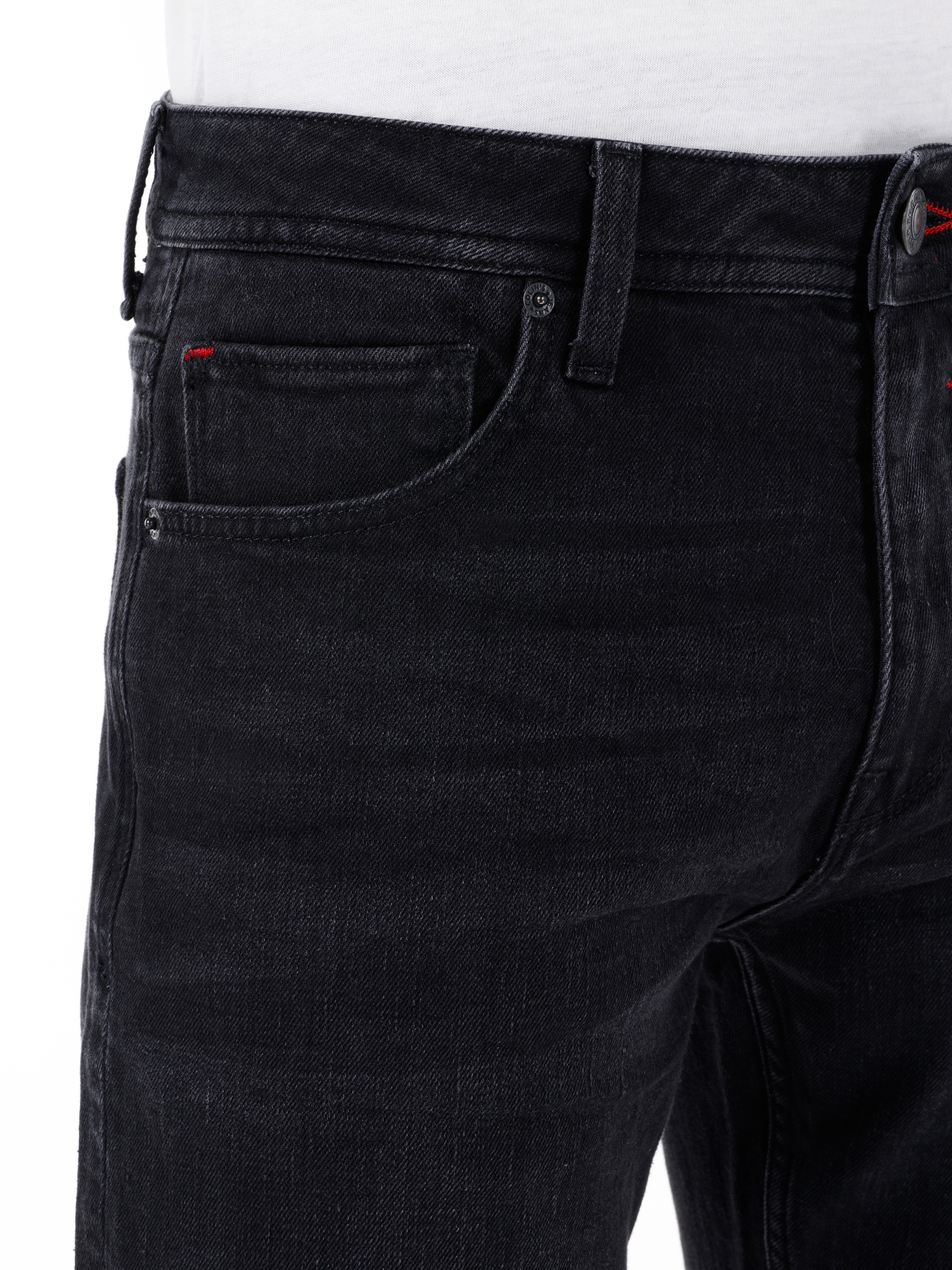 Afișați detalii pentru Pantaloni De Barbati Denim Regular Fit 045 DAVID 