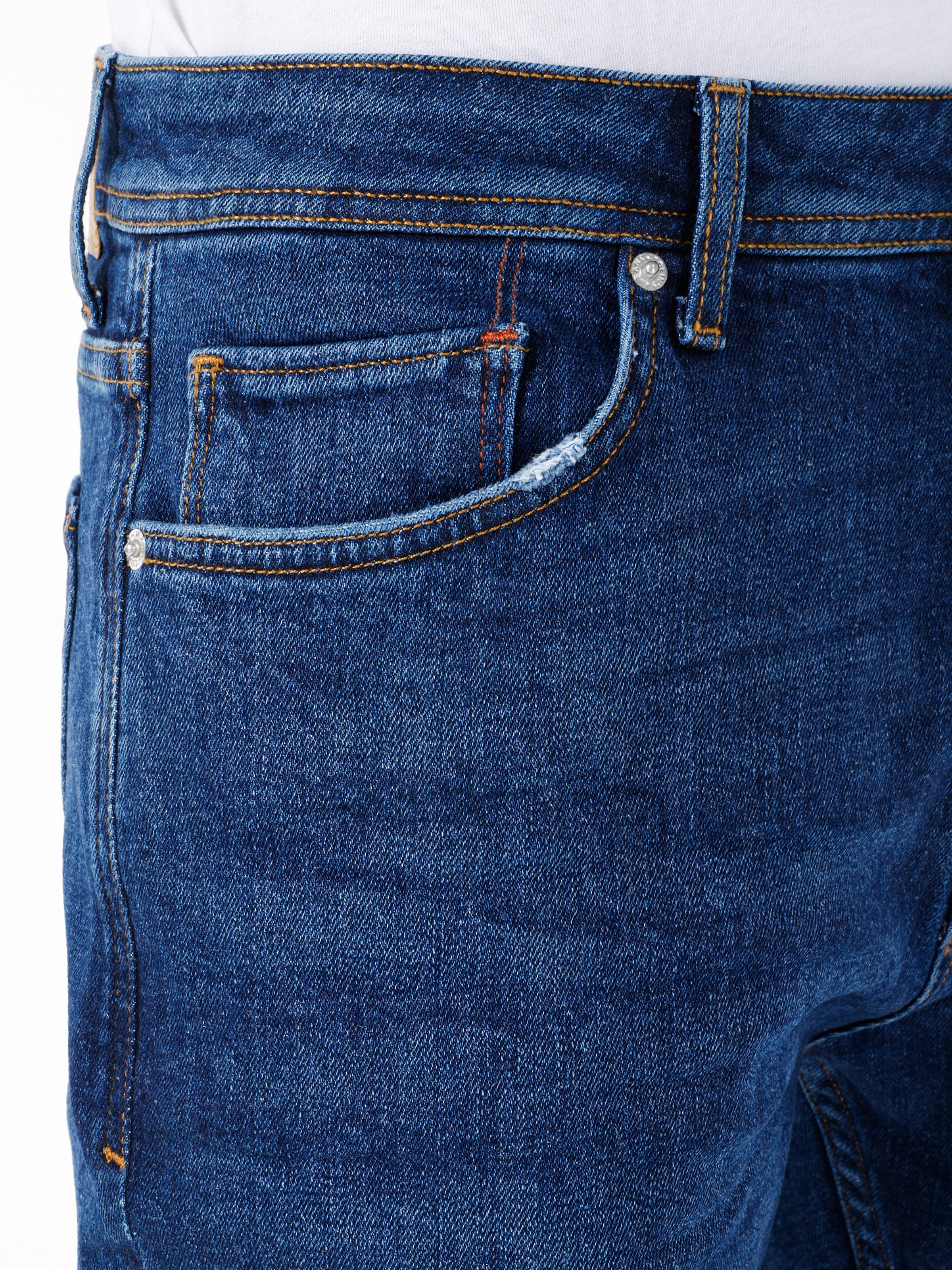 Afișați detalii pentru Pantaloni De Barbati Denim Regular Fit 067 JACK