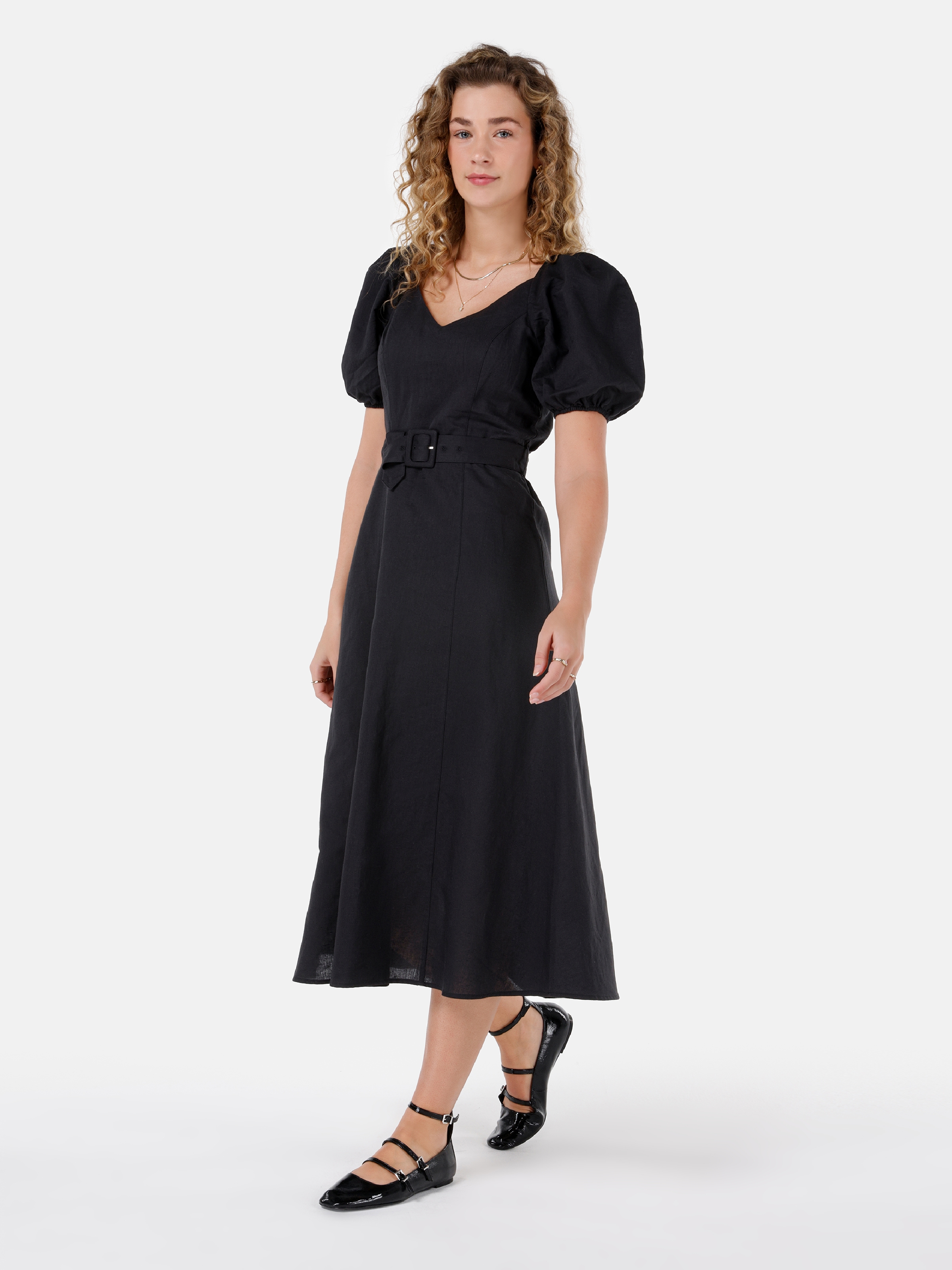 Afișați detalii pentru Rochie De Dama Negru Regular Fit  CL1068987