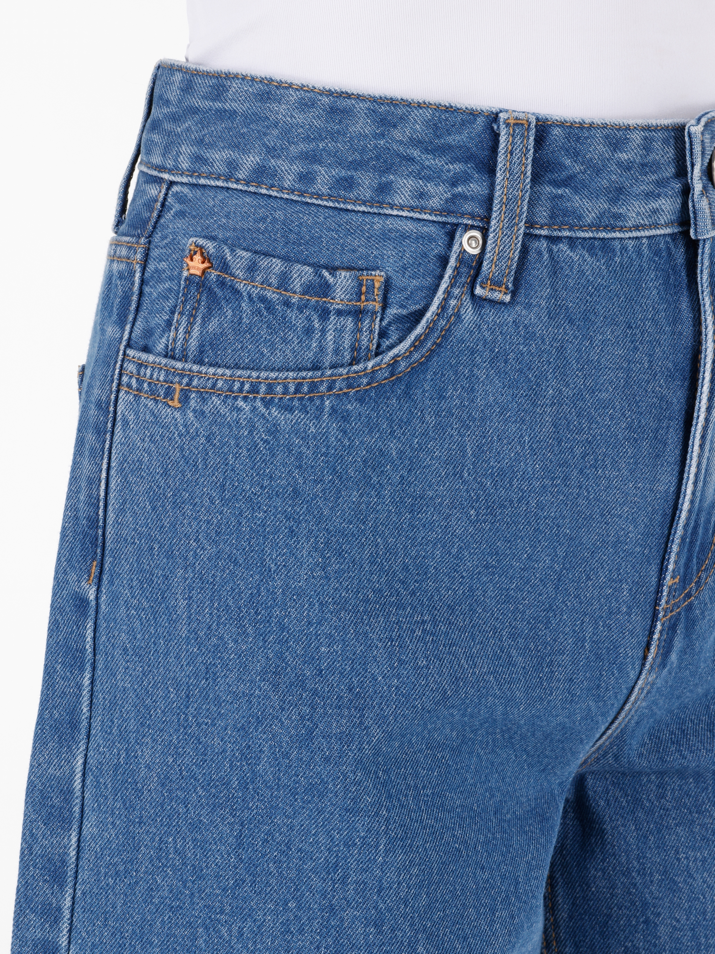 Afișați detalii pentru Short / Pantaloni Scurti De Dama Albastru   